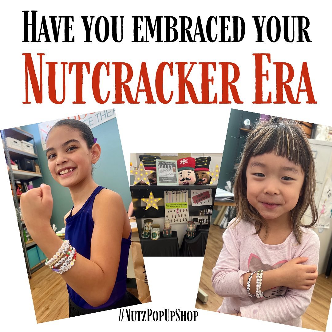Nutz Pop-Up shop is open.  Limited supply of goodies. #nutcracker2024 #balletgifts #nutzswag