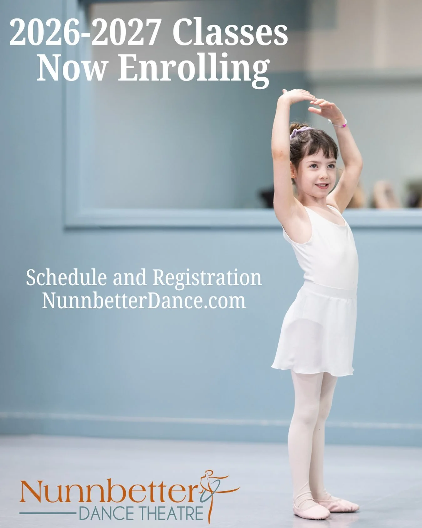 Classes are starting soon, and we couldn&rsquo;t be more excited to be back in the studio! Looking forward to seeing familiar faces, meeting new ones, and creating something amazing together. #backtoschool #nunnbetterdancetheatre #ballet
