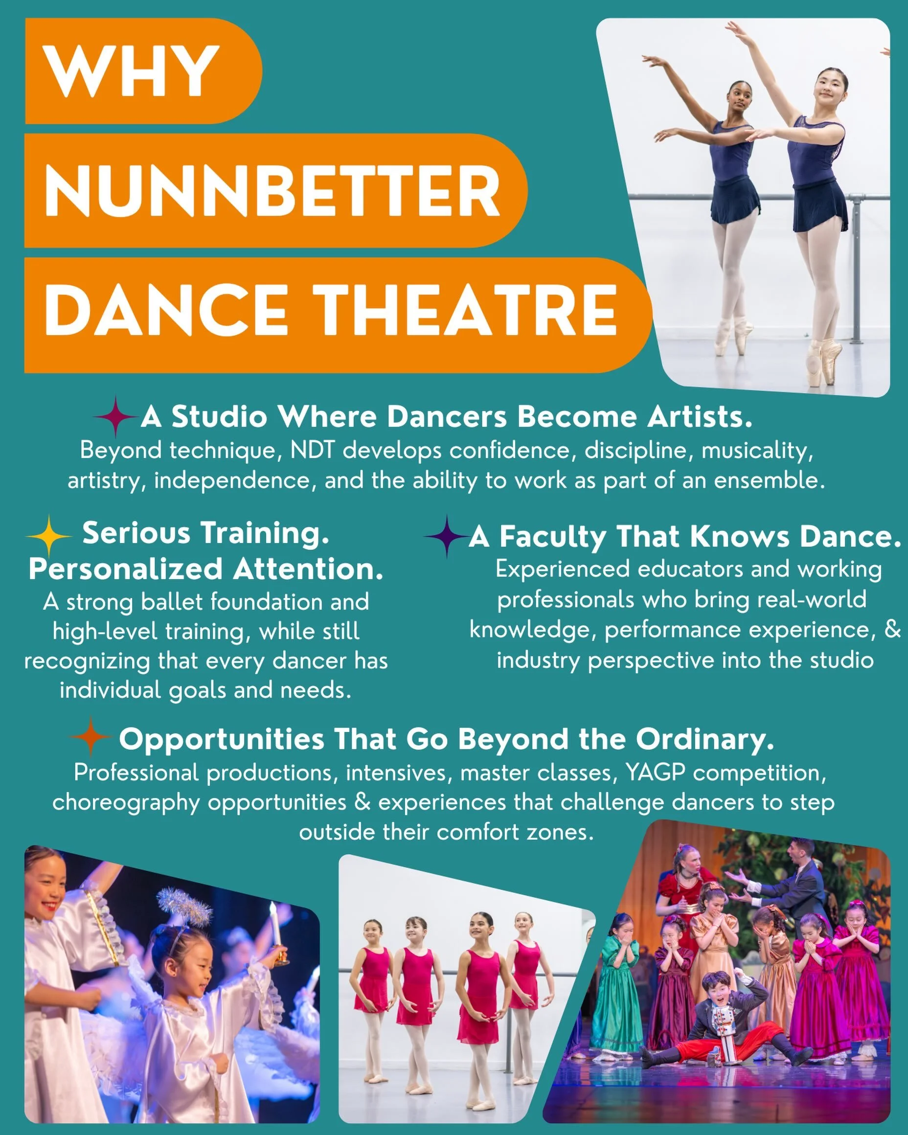 Classes begin September 8 #nunnbetterdancetheatre #ballet #danceinnewjersey