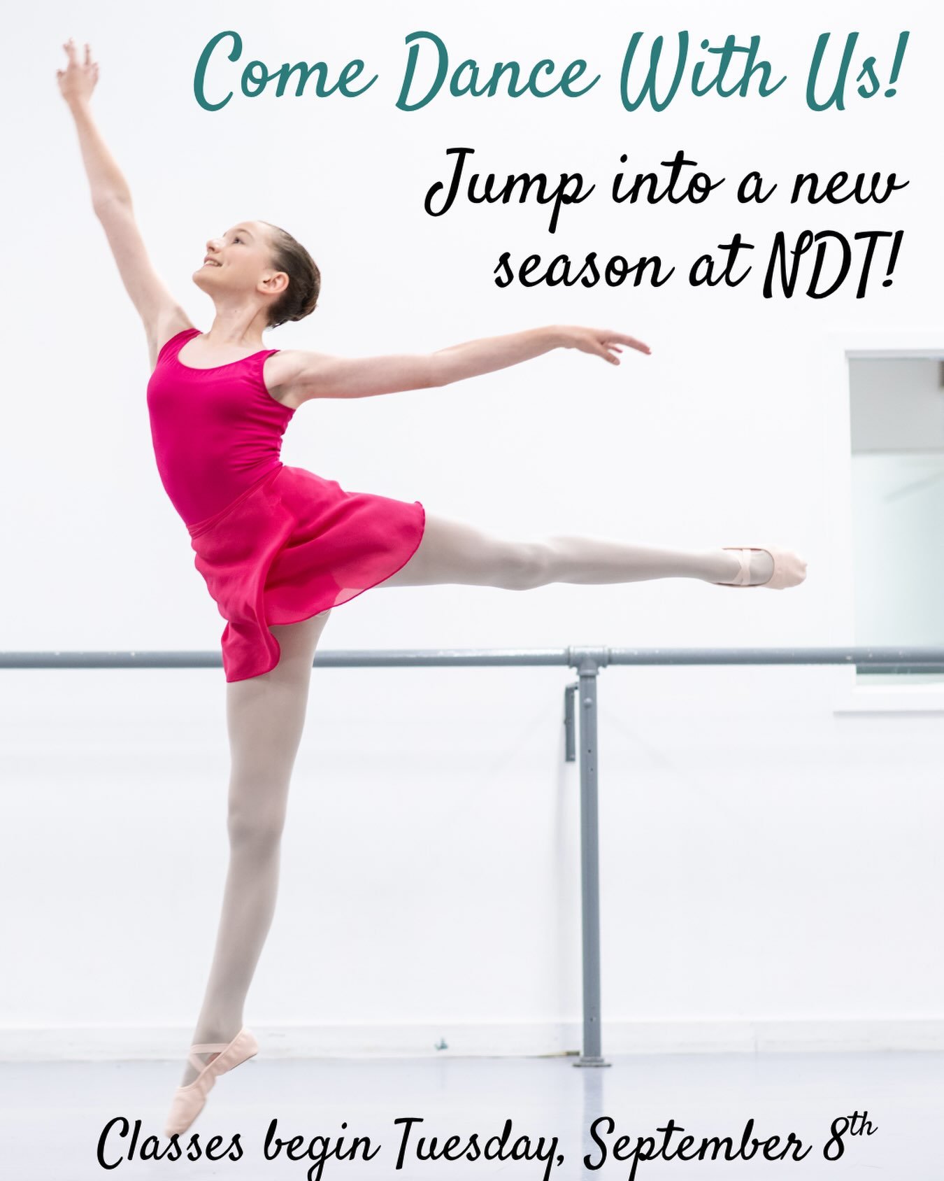✨ Classes Begin Next Week! ✨

Start the new school year on the right foot!

Build confidence, make new friends, stay active, and discover the joy of dance. Whether you&rsquo;re a returning dancer or ready to take your very first step, there&rsquo;s a