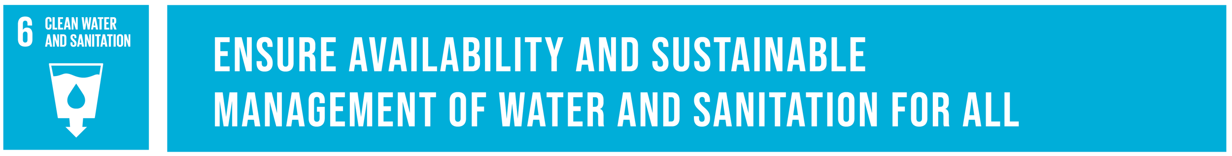 UN SDG 6: Clean water and sanitation