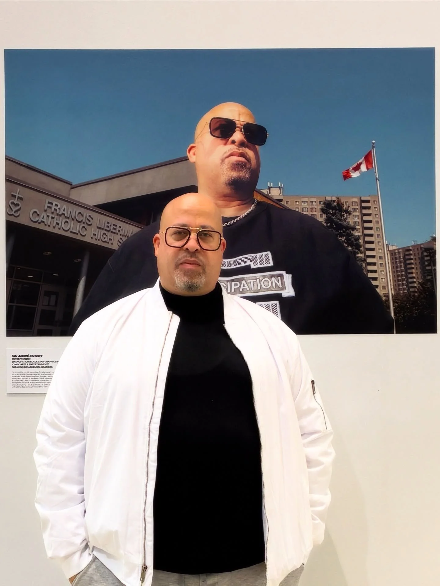 Last week I was honoured to be immortalized alongside some of the countless individuals who make the place where I was raised and rest my head, so so special &amp; unique. 

Thank you to Bryan Brock, Jober , Guevarra and the team at Scarborough Town 