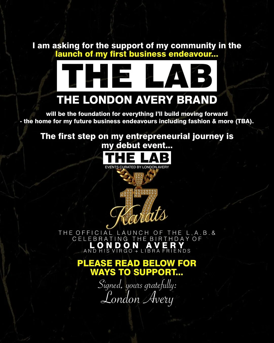 For those who asked how they can support (because they&rsquo;re too VINTAGE to attend an all ages event (as he put it), the link to his form is in my bio. 

Here&rsquo;s his message: 

Goodnight friends and family. I&rsquo;ve been asked to pass along