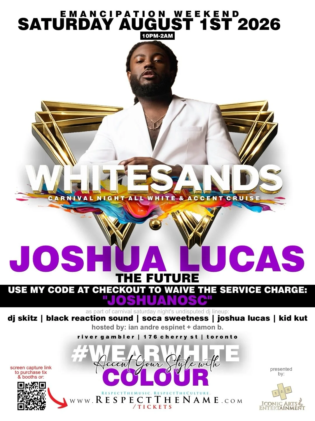 Joshua Lucas. The Future. In his 1st WhiteSands appearance to explain, why he&rsquo;s one of the LONS&hellip; (Leaders of the New School). 

JOSHUA LUCAS is on&hellip; WHITESANDS. And he&rsquo;s coming to show WHY he&rsquo;s the FUTURE.

Catch him al