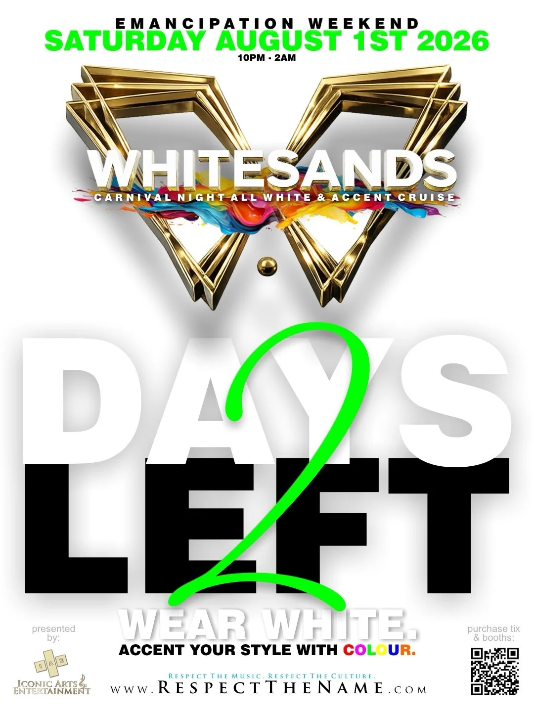 We almost reach.

Tickets available at 
Eventbrite 
Ticketgateway
TorontoLime
and all via 🔗in Bio
RespectTheName.com/tickets

Doh Stick.