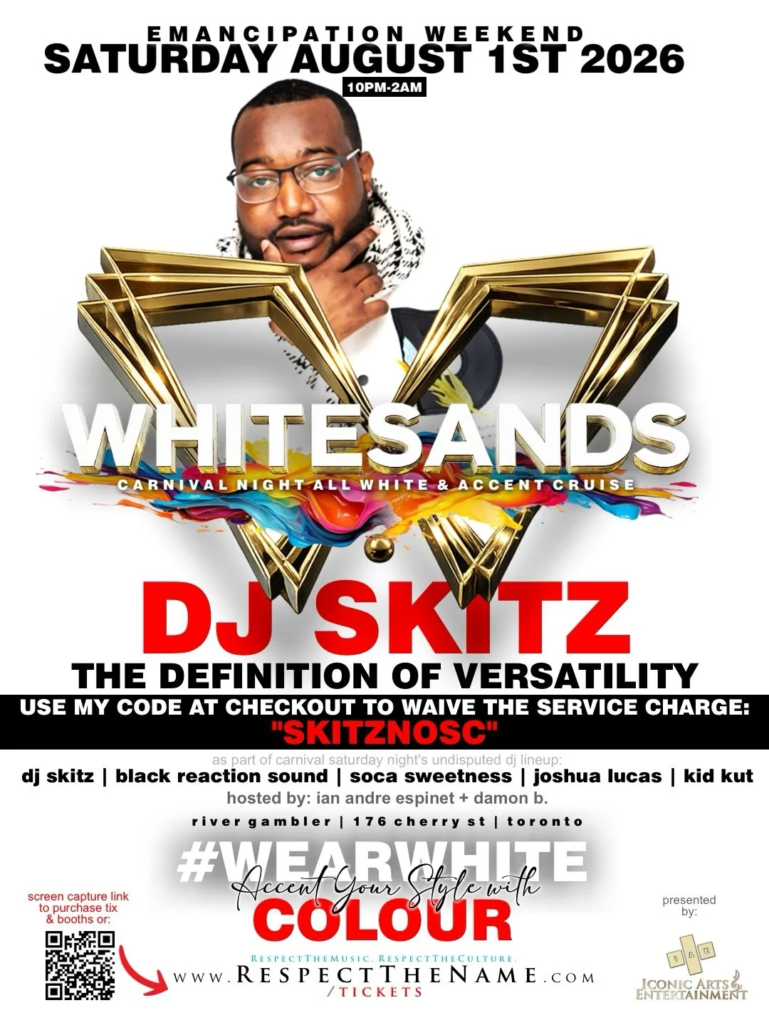 DJ SKITZ returns to WHITESANDS🌊

From mashing up Soul Kitchen to his own Summer Rain and dancefloors across the country, Skitz IS Canada&rsquo;s hottest DJ&hellip;

If you&rsquo;ve experiences @thisisskitz at WHITESANDS before, no explanation is req