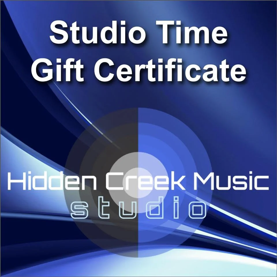 Looking for gift ideas for a musician in your life? Head over to hiddencreekmusic.com/store and grab them a gift certificate for studio time!

Reach out to book a session or learn more&mdash;link in bio &gt;&gt;
.
.
.
#hiddencreekmusic #musicproducer