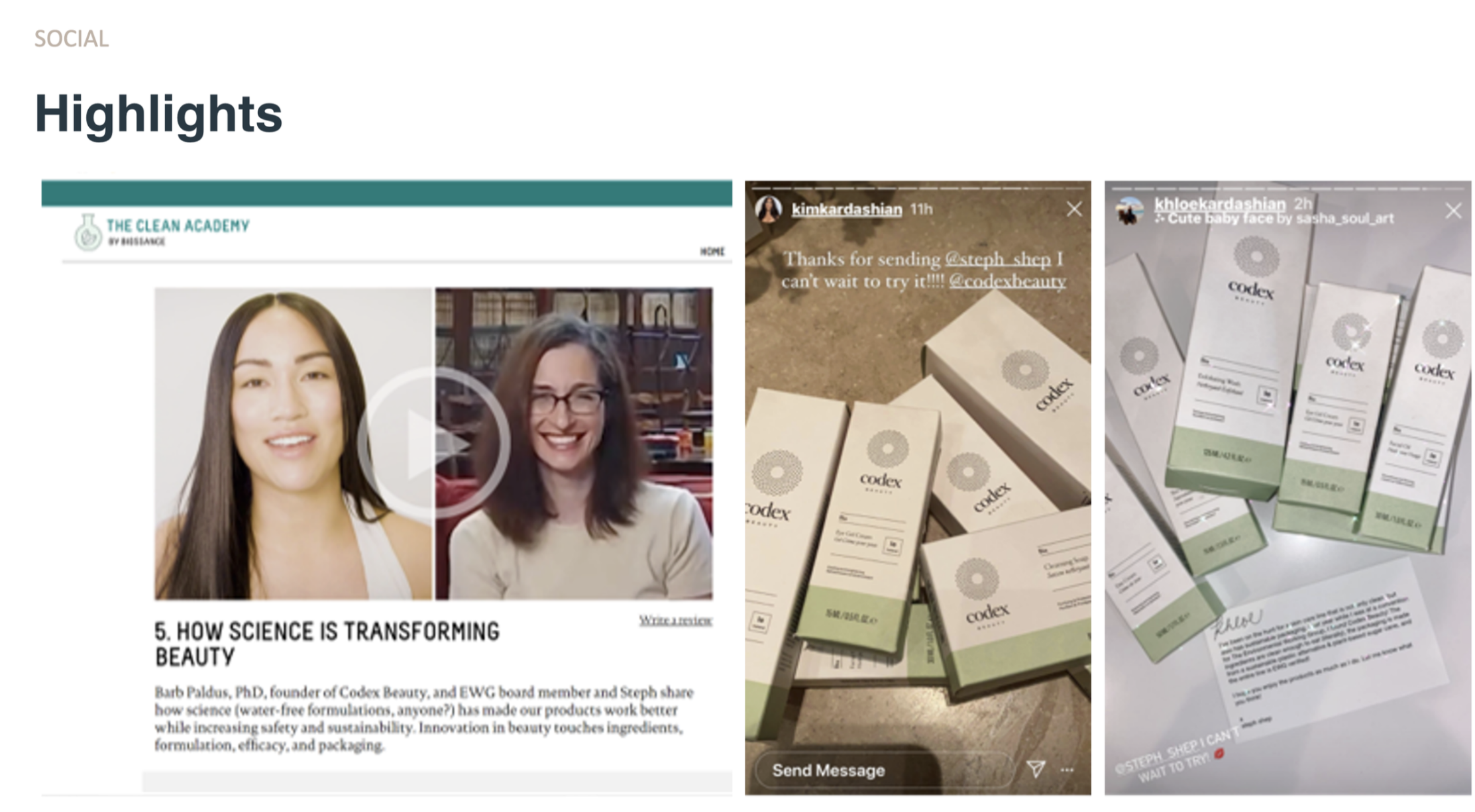 social media copywriting for beauty industry