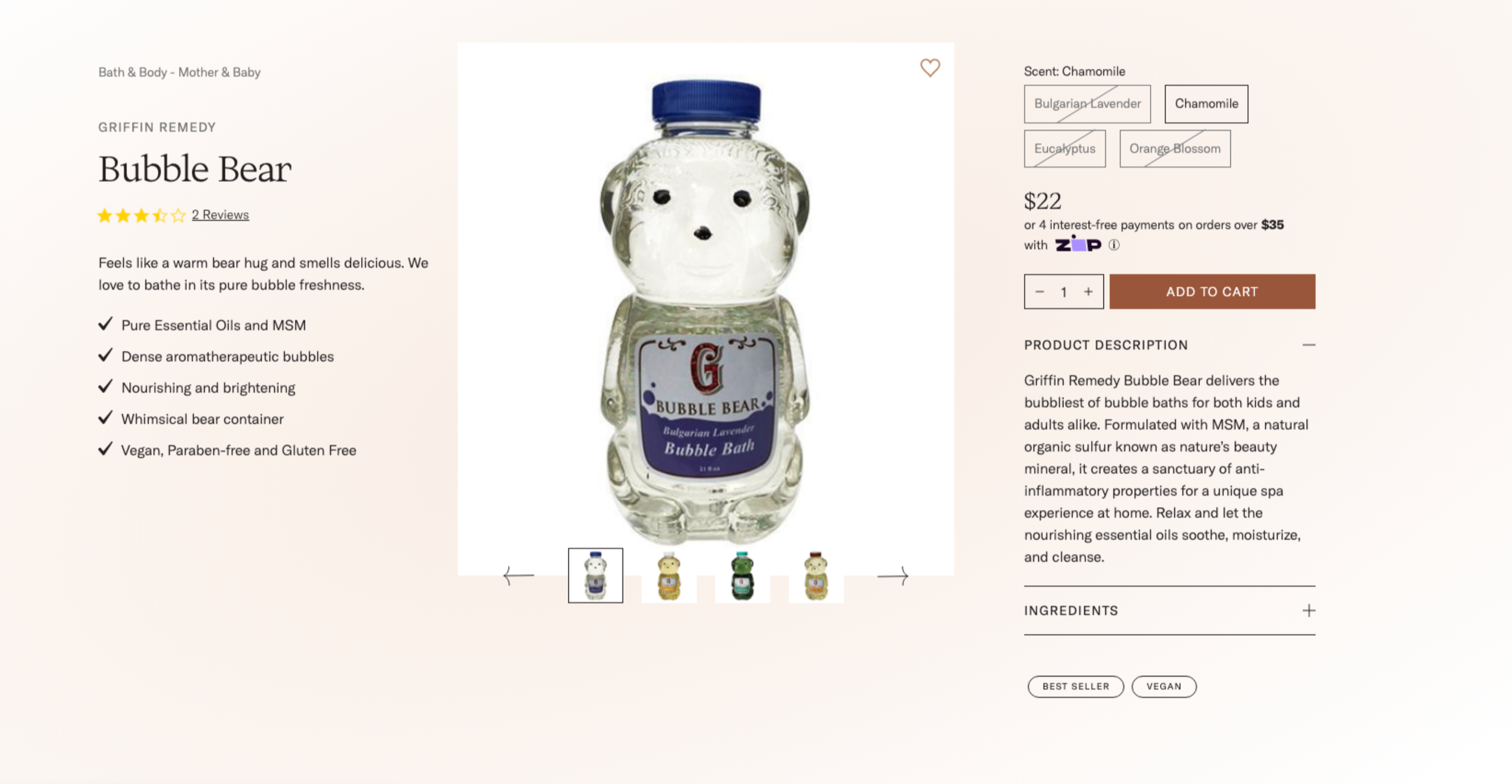 beauty, lifestyle, and baby copywriter