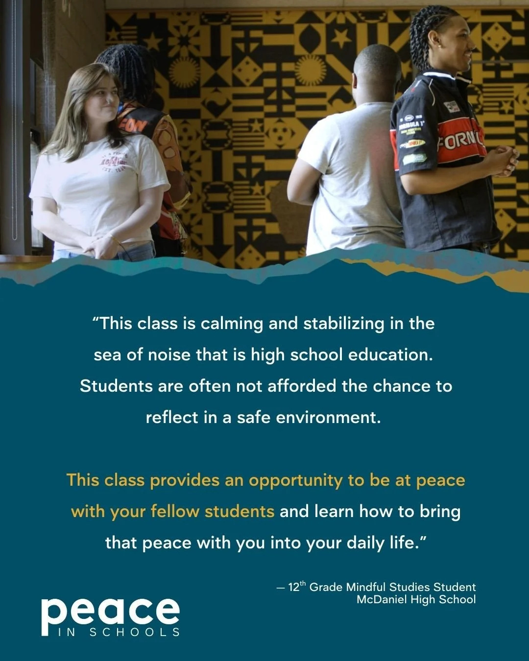 Teens want time to slow down and connect. ⁠
They want to be in community. ⁠
They want to show up authentically and do that for their peers. ⁠
⁠
Let's support teens by empowering them with the time and space they deserve to care for themselves, each o