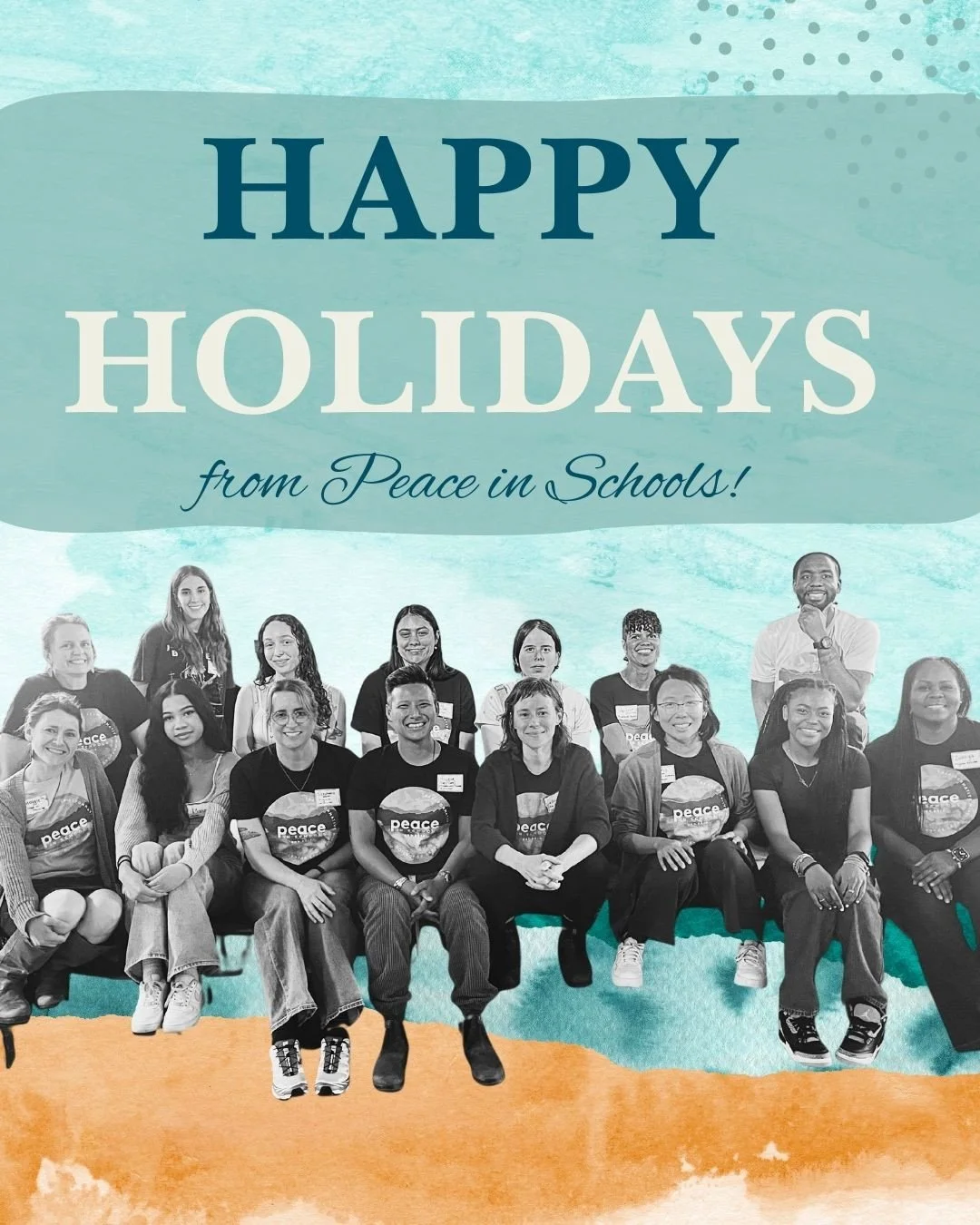Wishing you and yours joy and presence this holiday season!⁠
⁠
With love, ⁠
The Peace in Schools Team