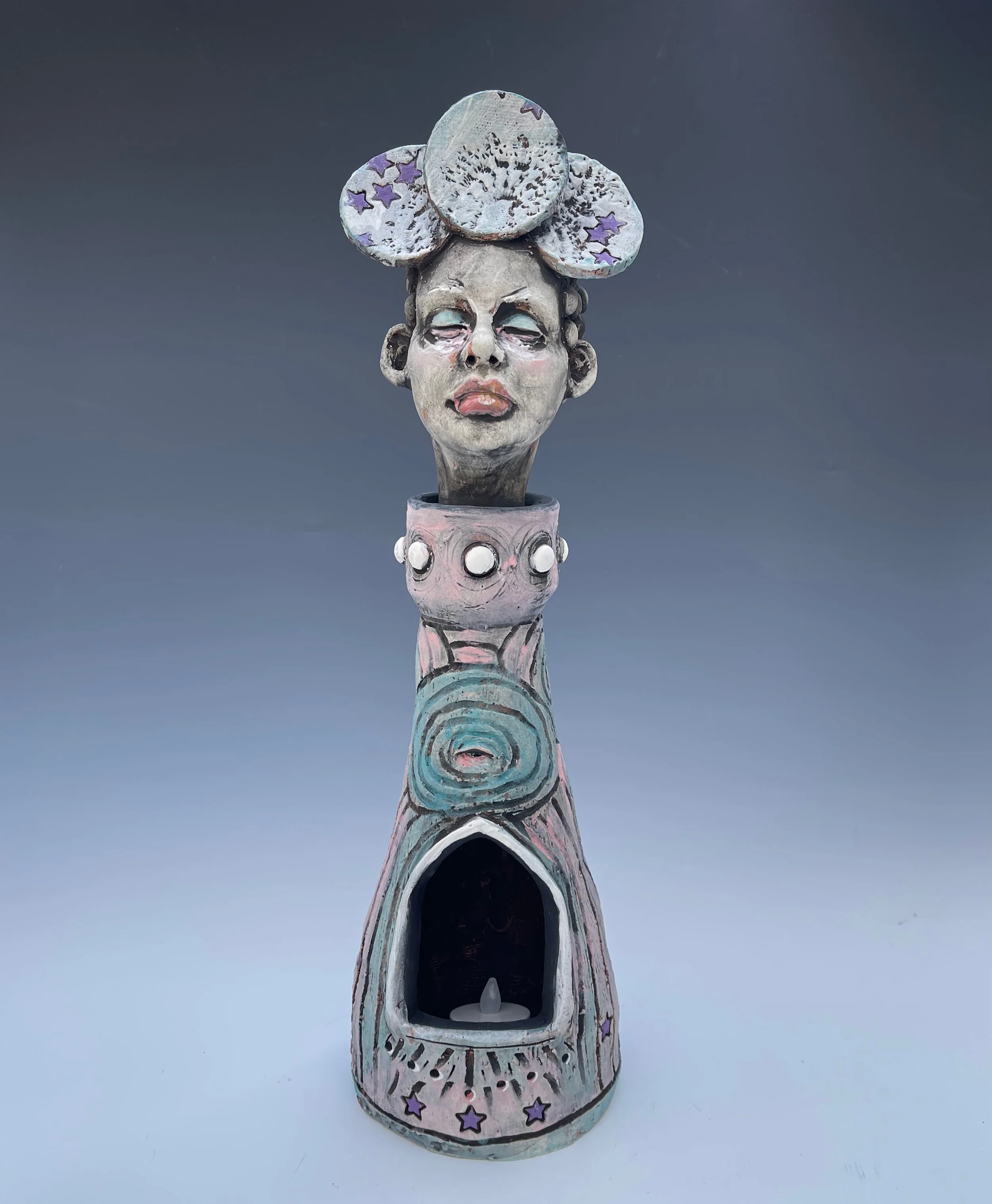 "Inner Light" 17.5" h x 6"w x 6"d