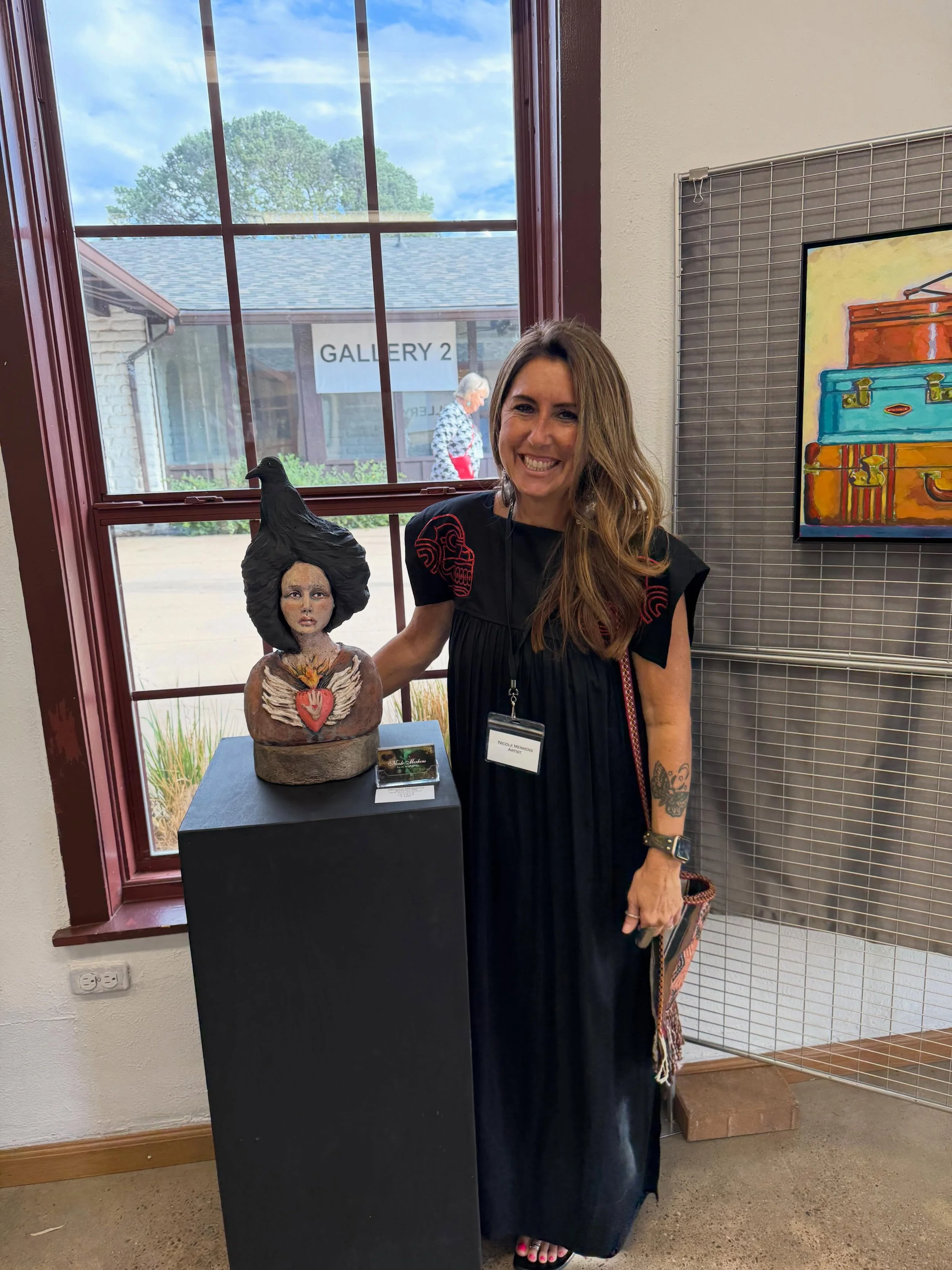The Preview Gallery is happening  5-7pm 1 Hacienda Loop Santa Fe, Nm 87508 for the Eldorado Studio Tour.