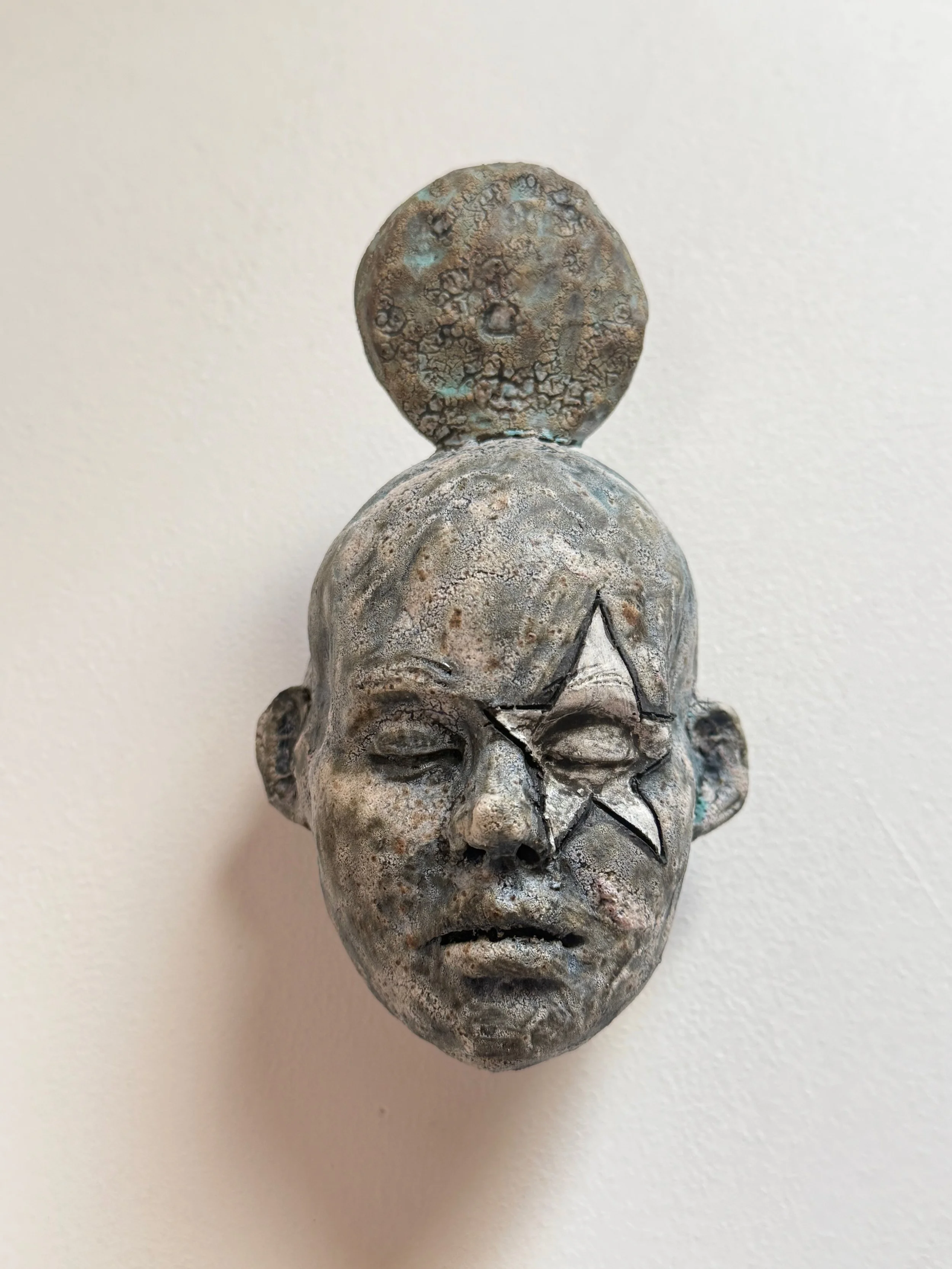 "Galaxy Boy" Wall Head 6"hx4"wx3"d