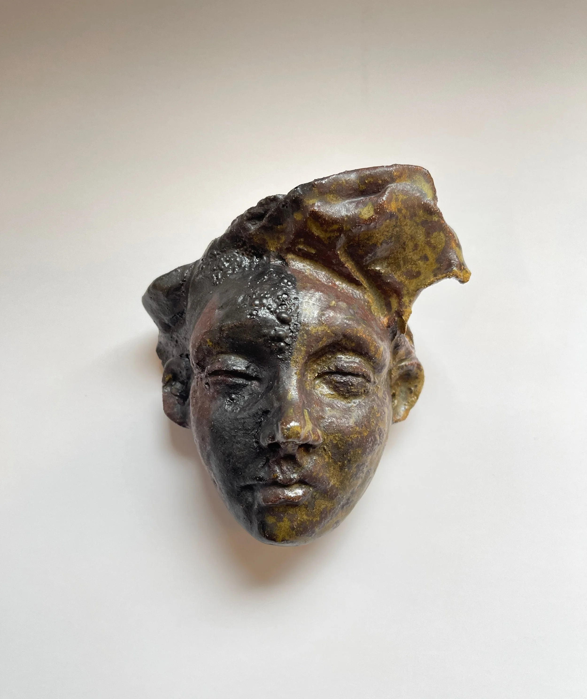 "Deep In Thought" 5"h x 5"w x3"d