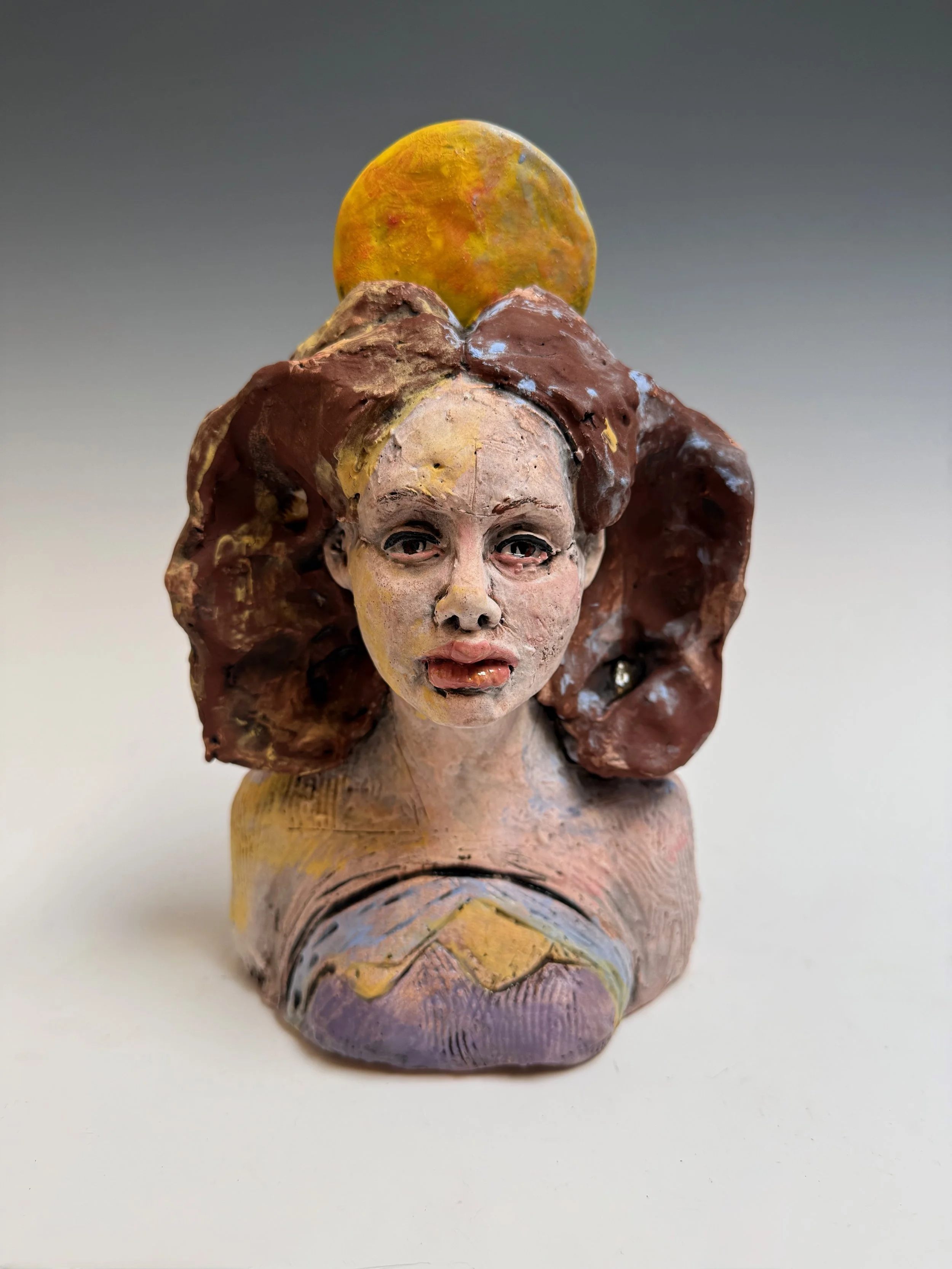 "Sunrise Woman" 10"hx6"wx4.5"d