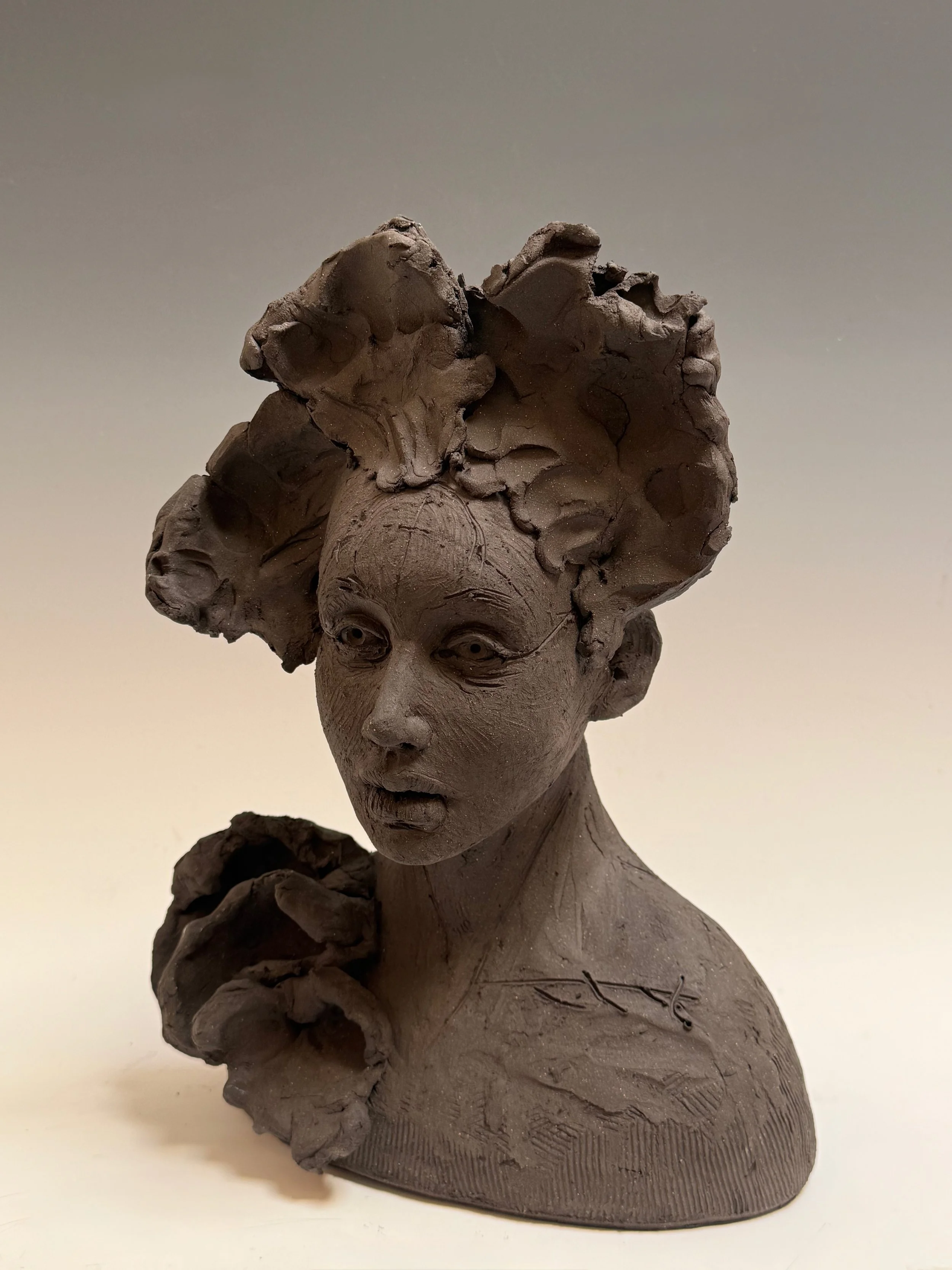 "She in the Darkness" 12"hx8"wx6"d