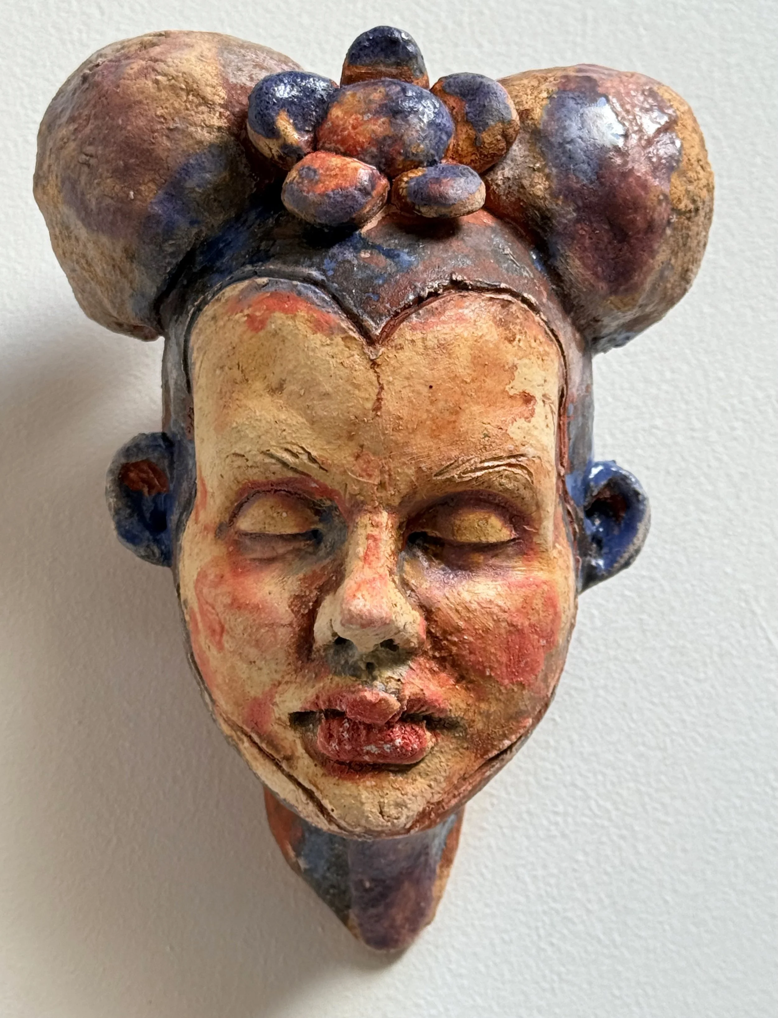 "Maiden Girl" Wall Head 6"hx4"wx3"d