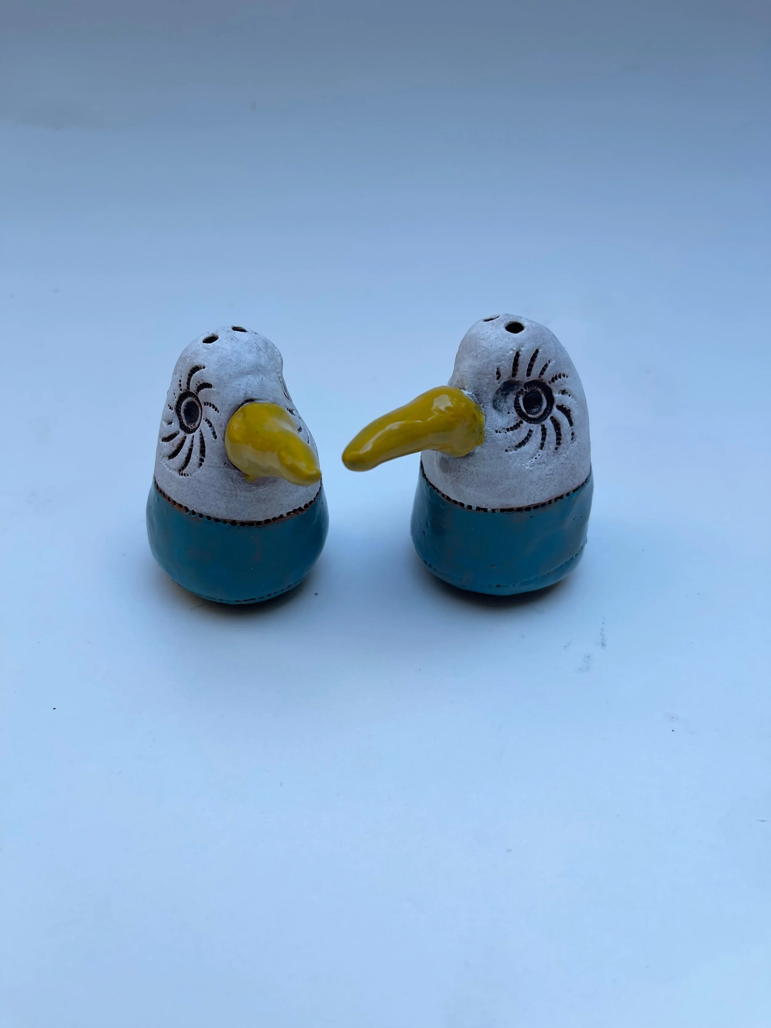 "Mr & MRS Bird Salt and Pepper Shakers"