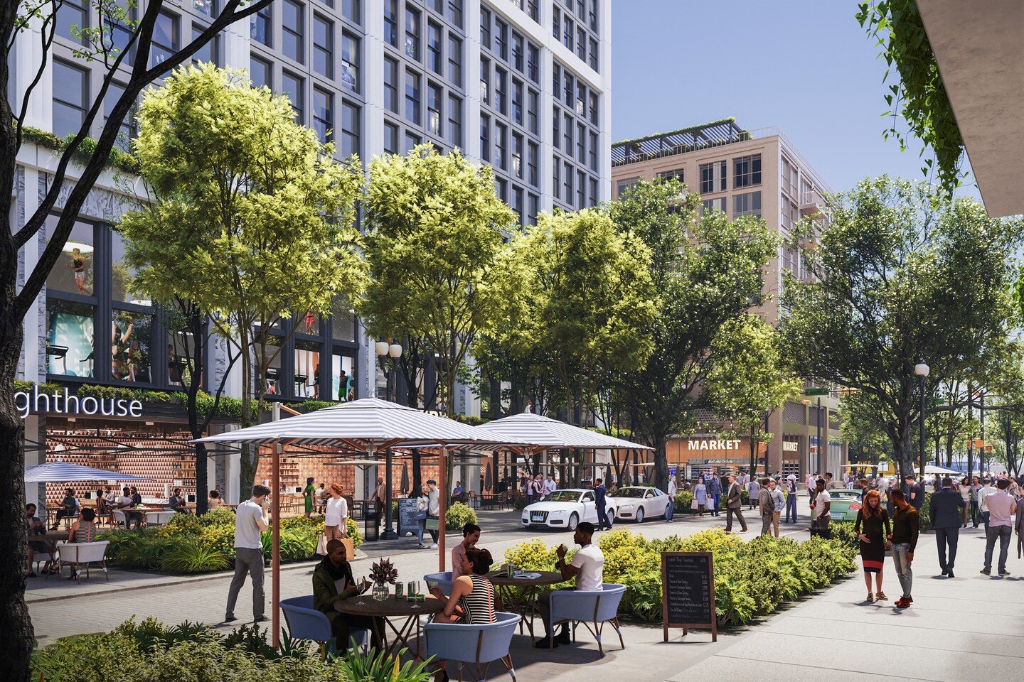 Of Place is honored to work with Gateway Jax on a transformative mixed use development project for Jacksonville, Florida's downtown core. The $500 million project, which has a total buildout of $2 billion, will create a live, work, and play neighborh