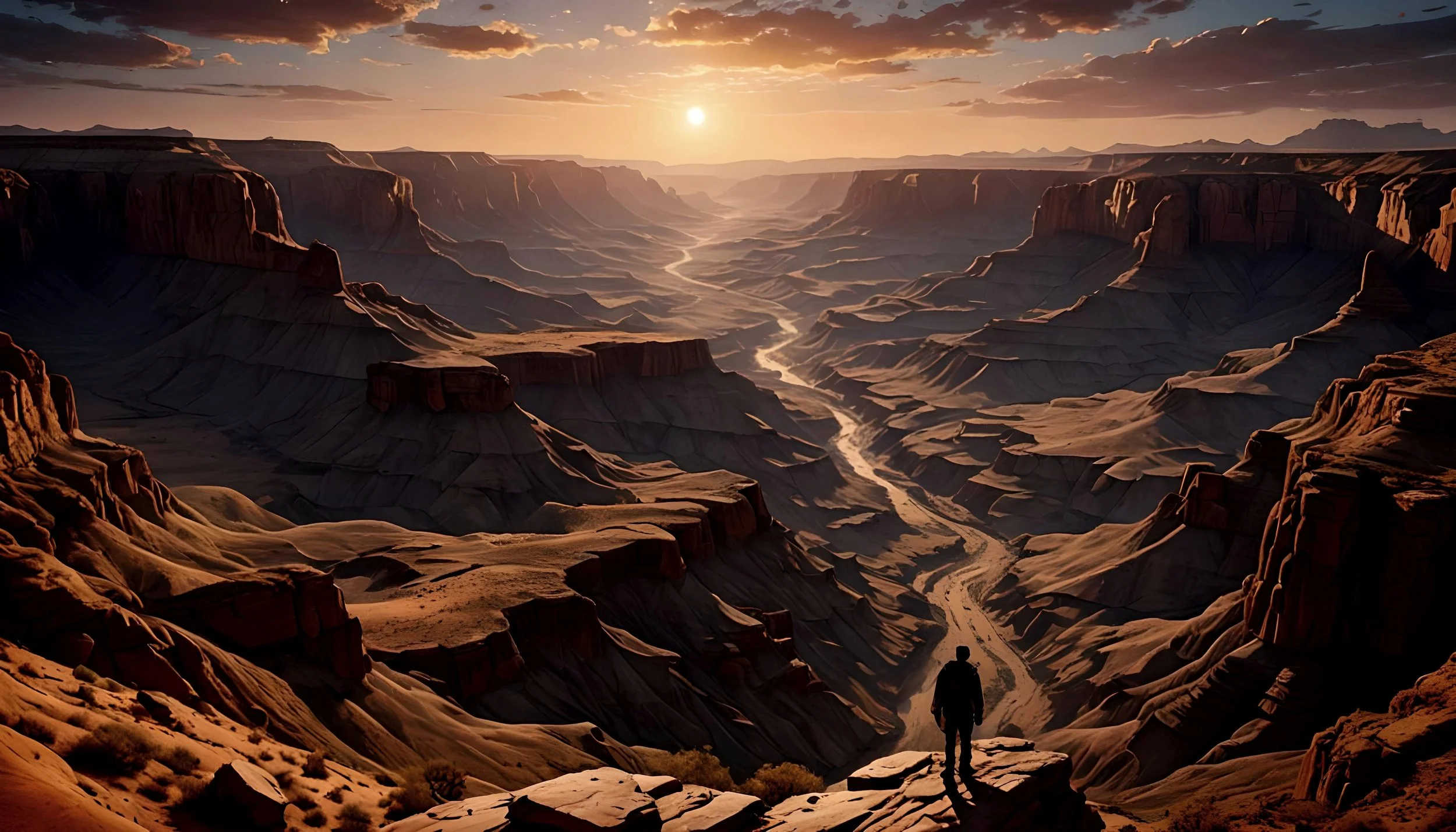 Ai Generated, Valley Of The Shadow Of Death, Psalm 23 royalty-free stock illustration. Free for use & download. https://pixabay.com/illustrations/ai-generated-9235253/