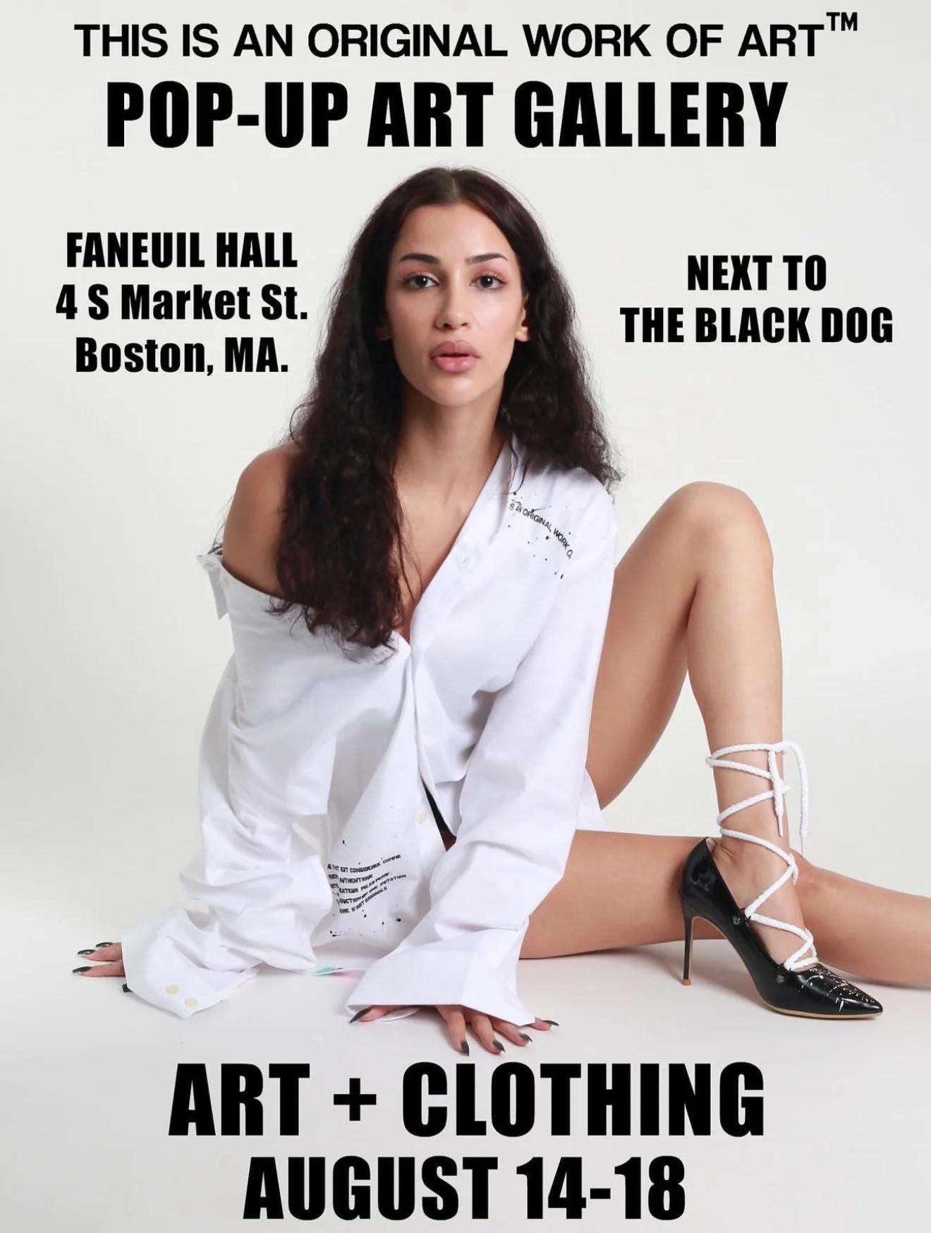 This Is An Original Work of Art Pop-Up Gallery