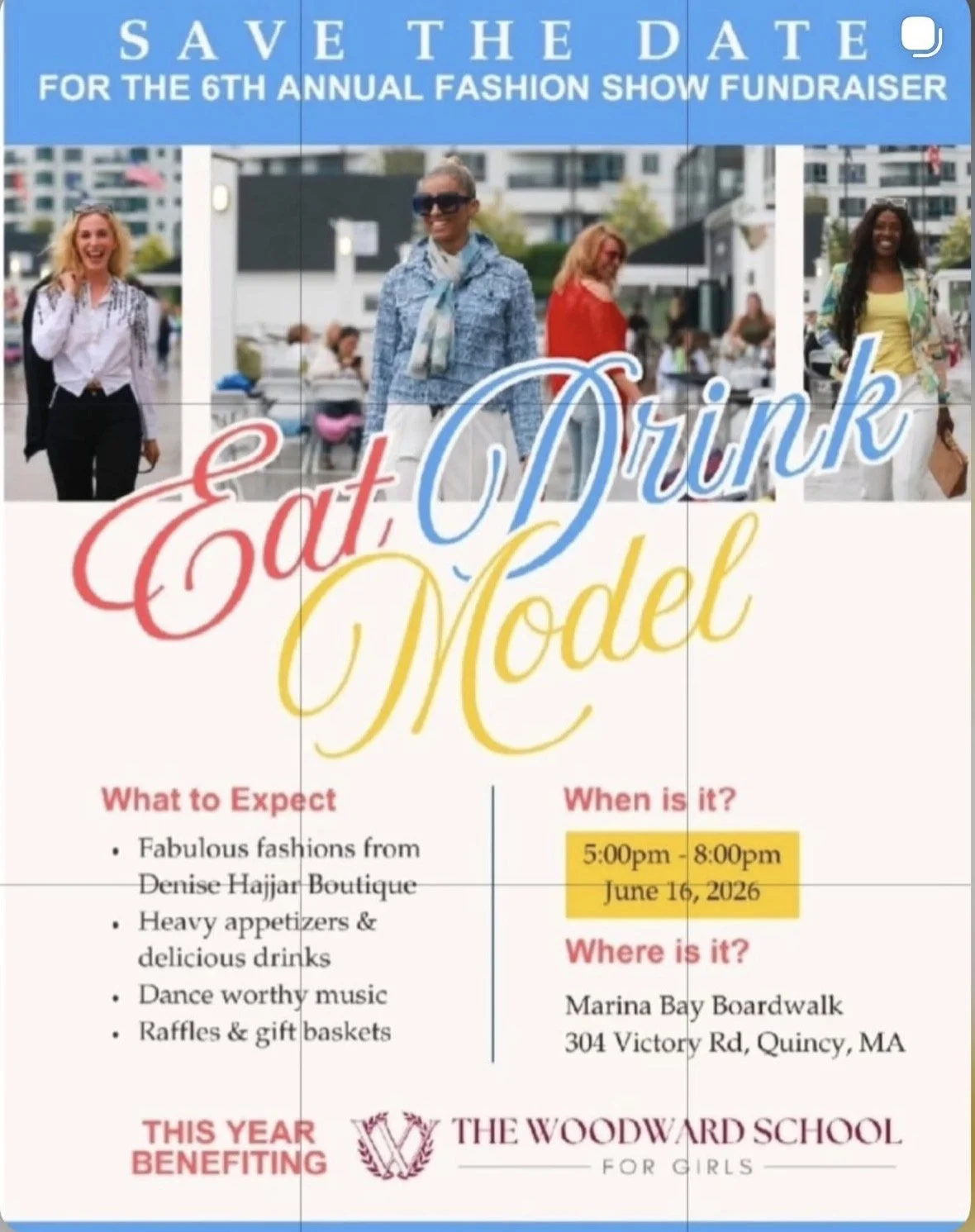 Eat, Drink, Model x Denise Hajjar Boutique