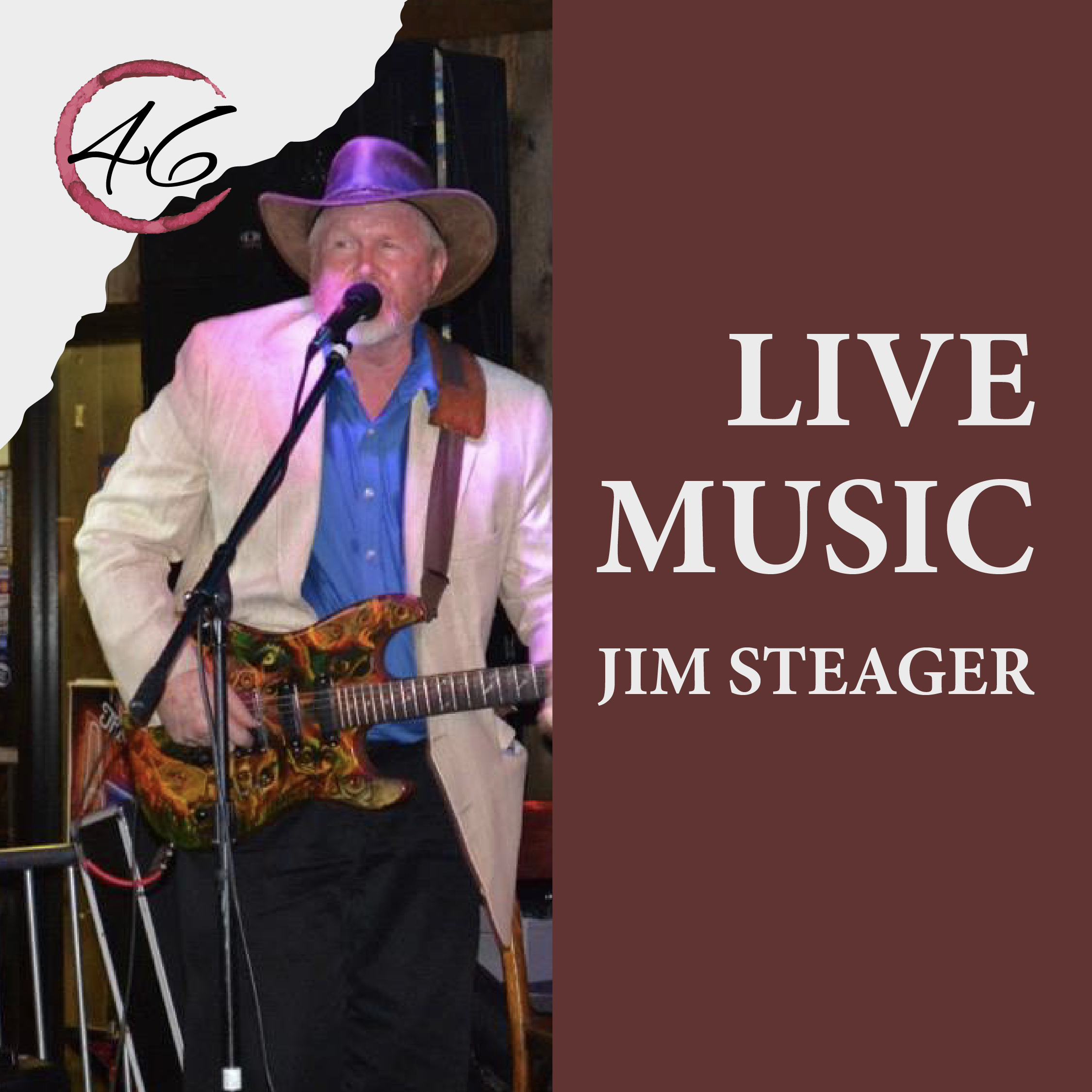 46 - Live Music: Jim Steager