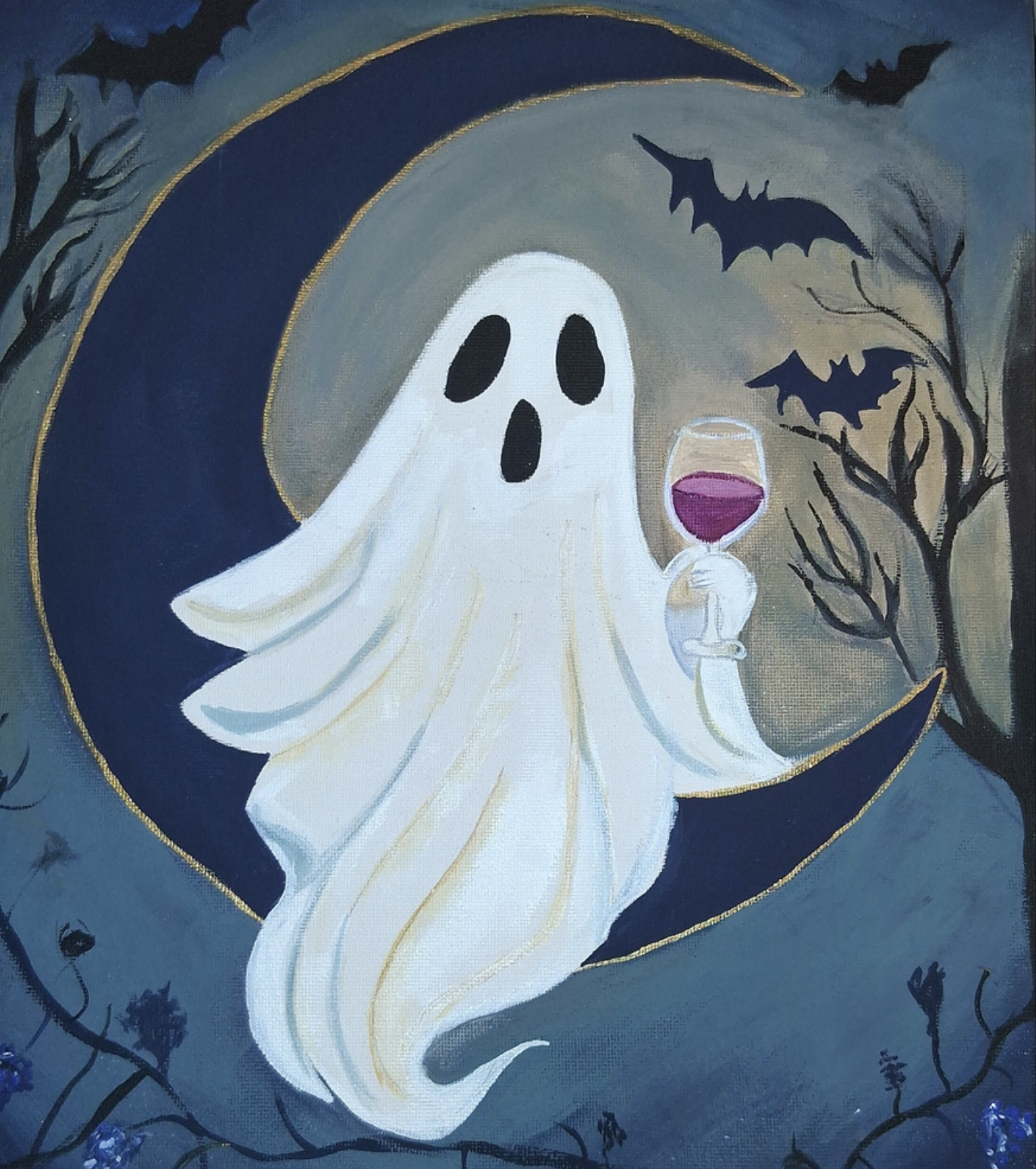 46 - Spooky Paint &amp; Sip