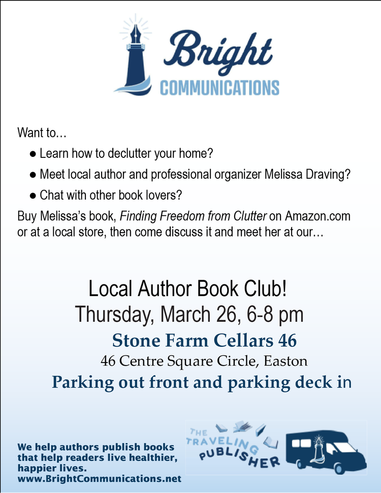 46 - Local Author Book Club — Stone Farm Cellars and Vineyard