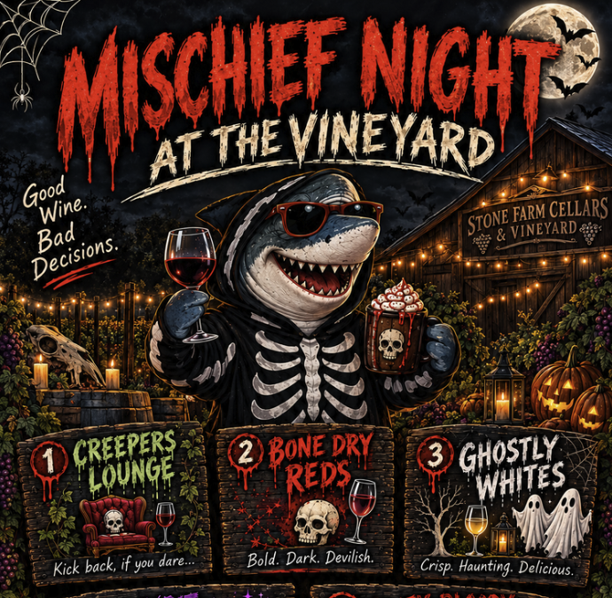 Mischief Night at the Vineyard