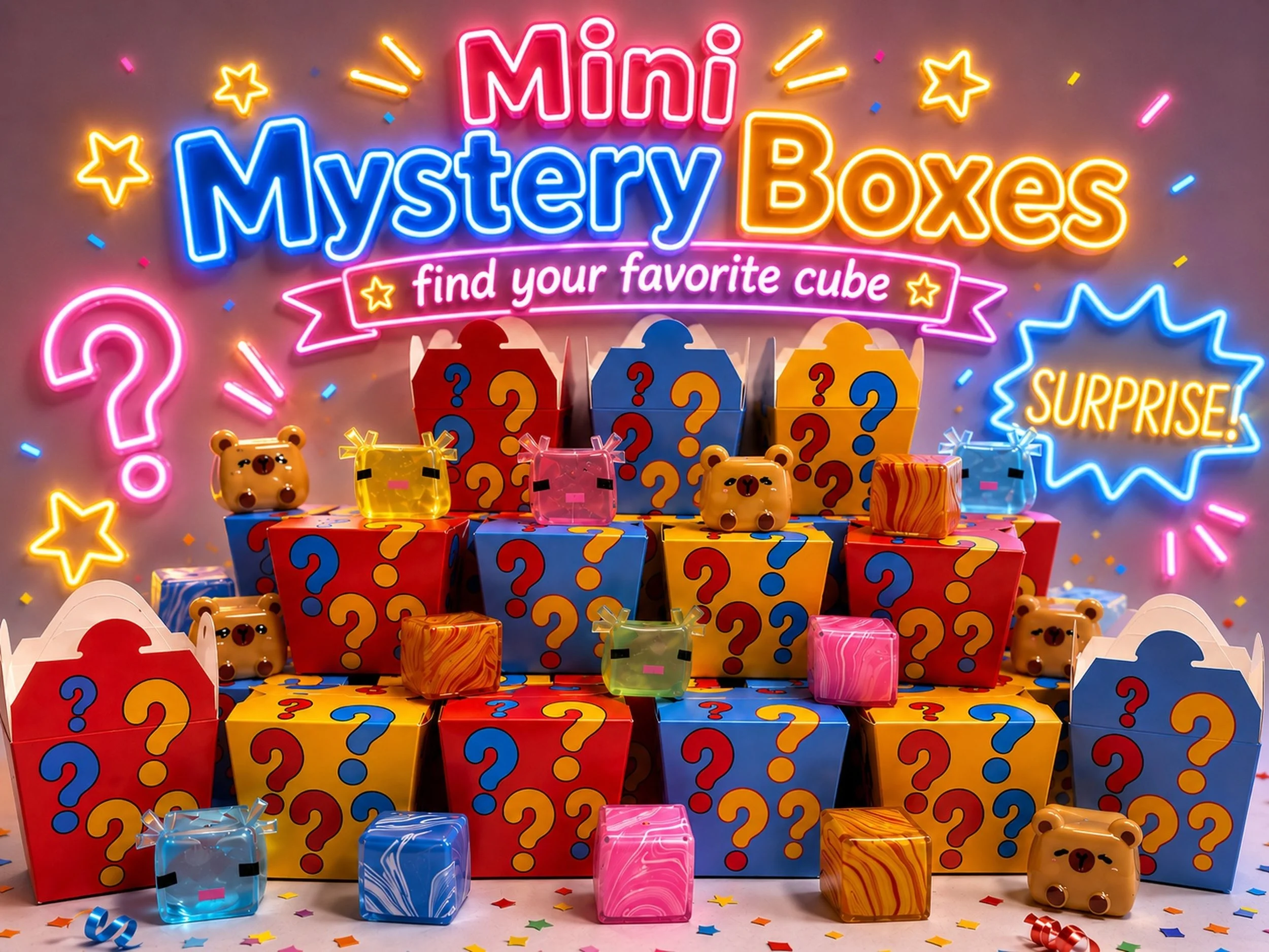 Premium Mini Mystery Box Poster - 11 X 17