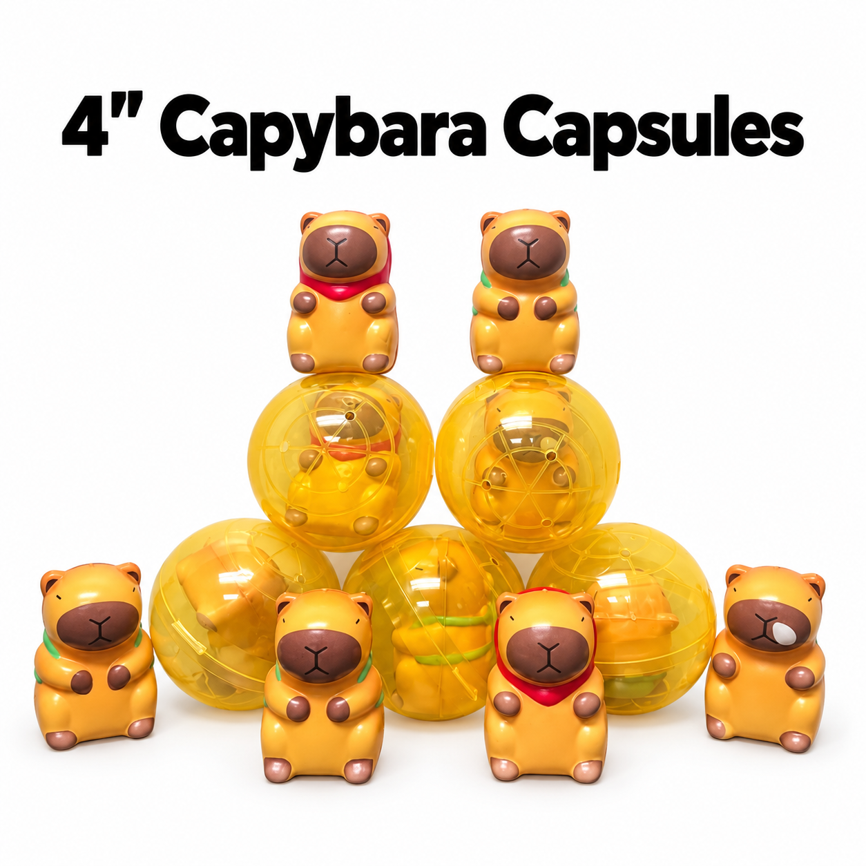 4" Capybara Mix - $2.05 a piece