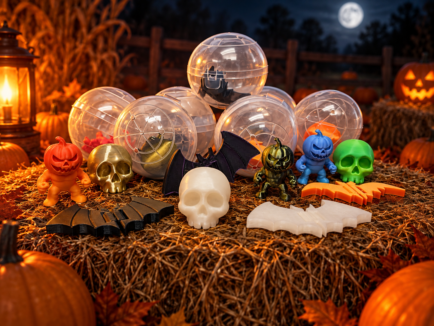 Halloween Capsules Mix Poster - 18 X 24