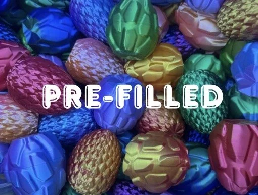Hide a Key 3D Printed Egg Pre-Filled - $1.58 a piece