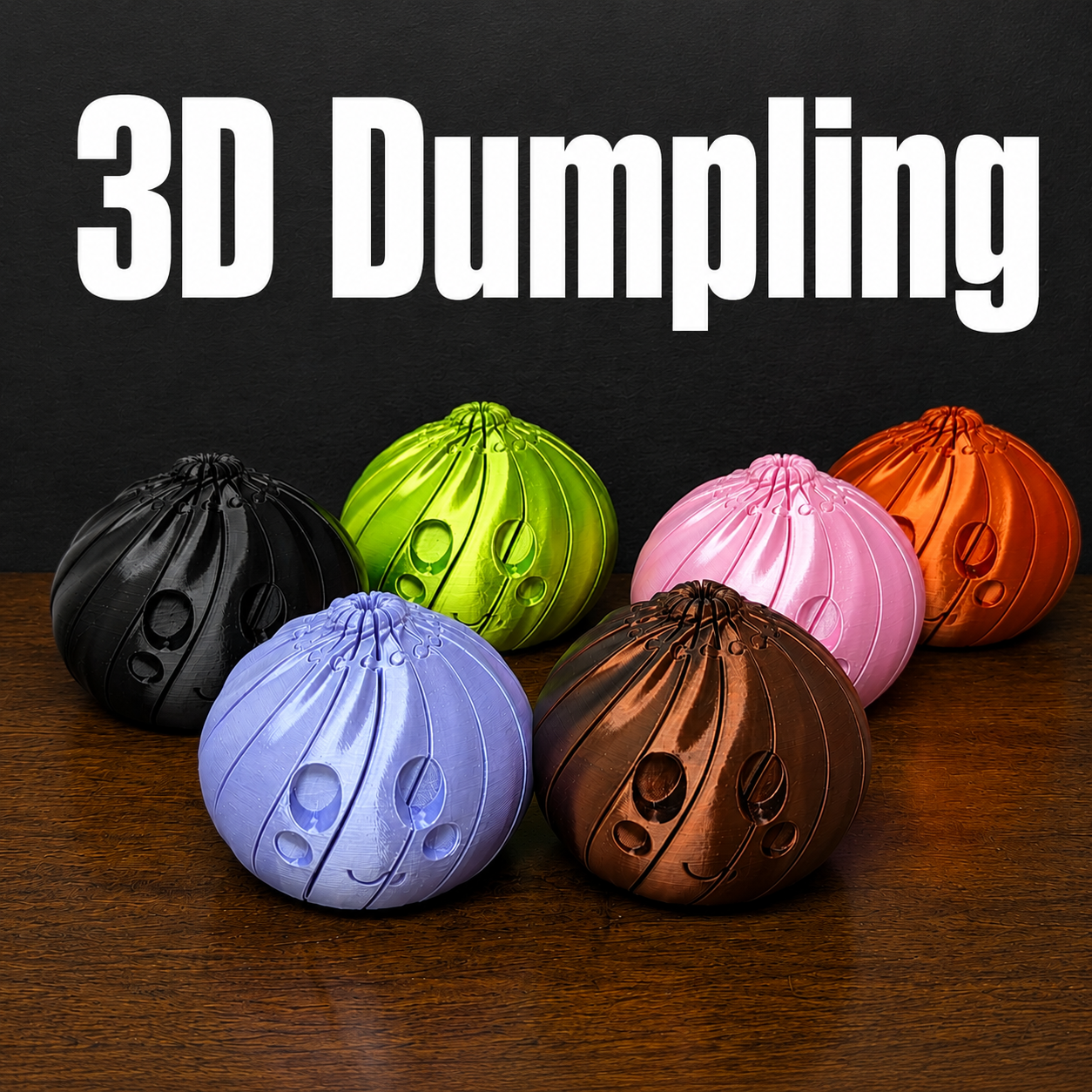 3D Printed Dumpling -$2.75 a piece