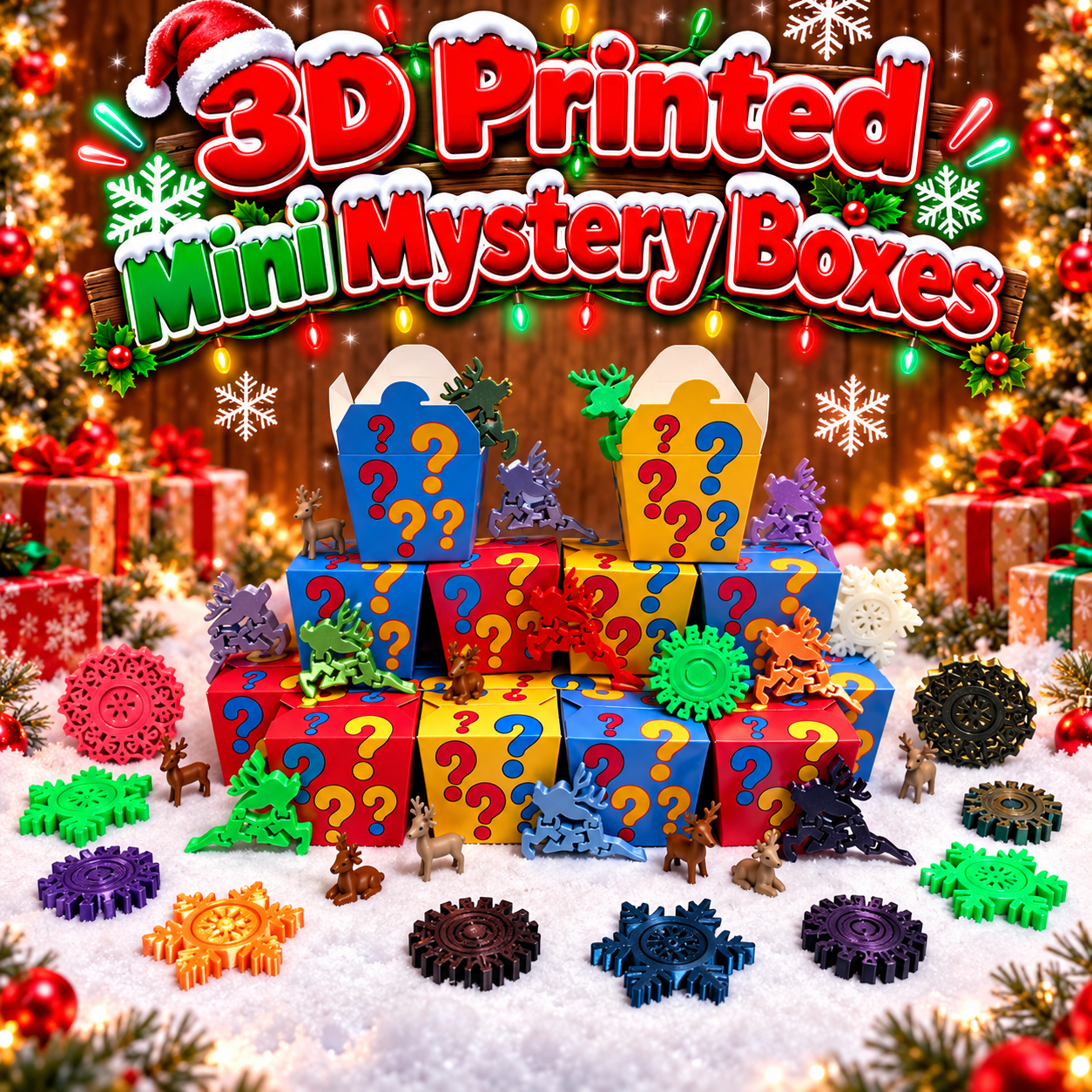 Christmas Holiday Mini Mystery Boxes - $1.29 a piece