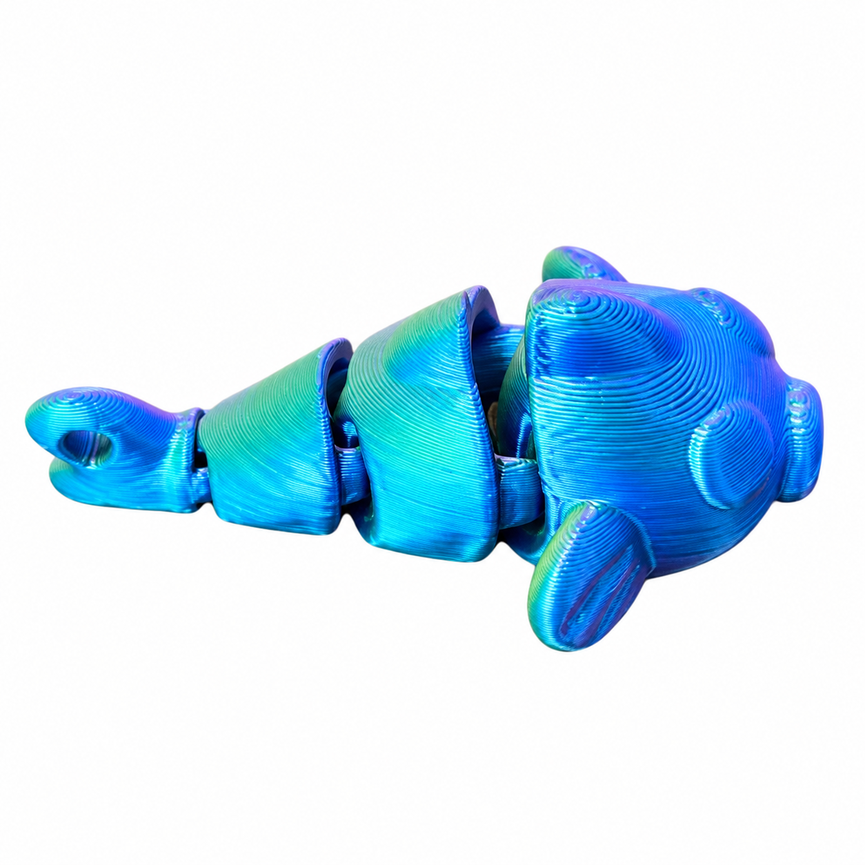 Iridescent Articulated Fish Figurine.png