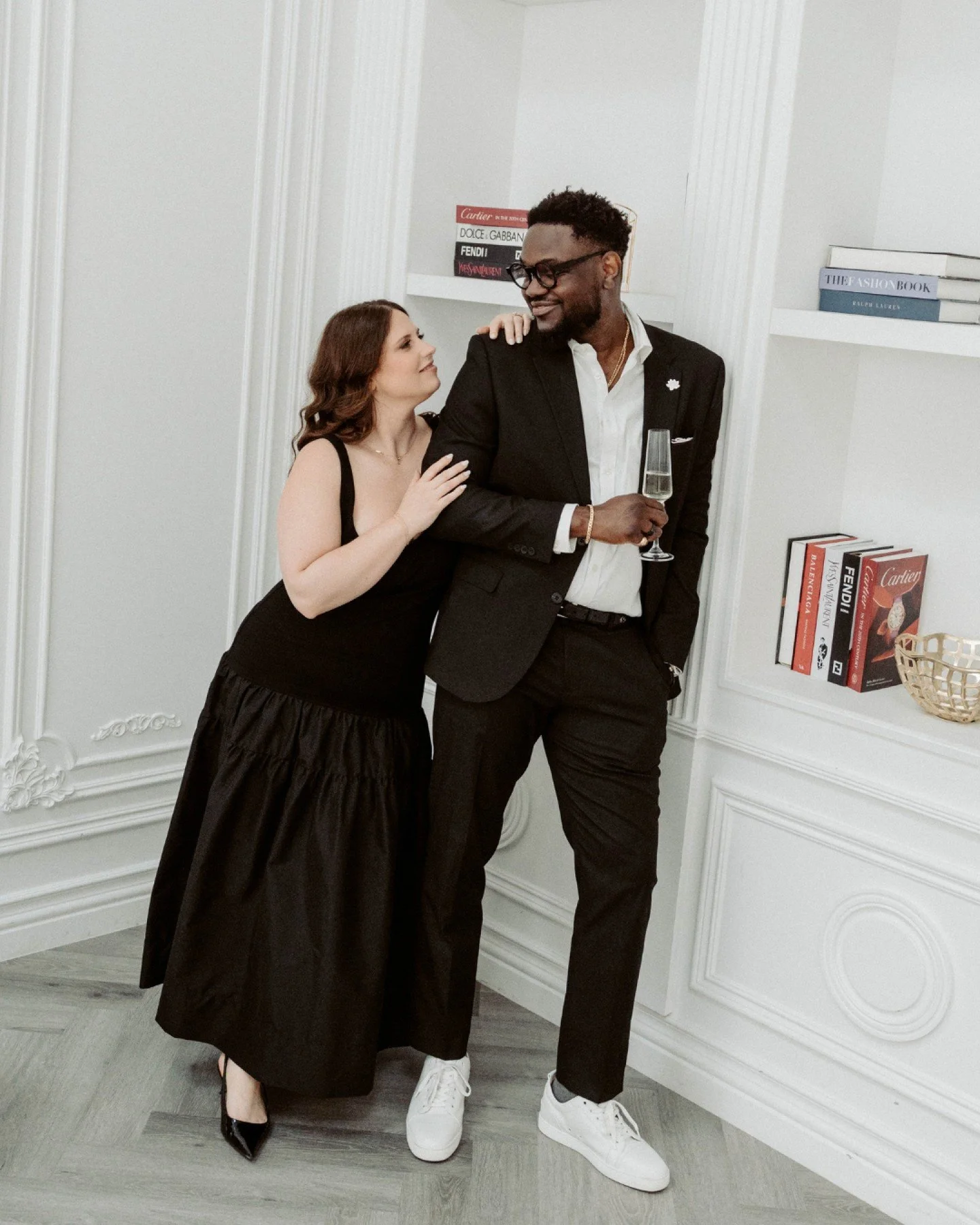 When you can rock both looks ❤&zwj;🔥 So fun getting to capture these editorial-inspired portraits for Chrisina &amp; Damola.

#TorontoWeddingPhotographer #NiagaraWeddingPhotographer #hamiltonweddingphotographer #SouthernOntarioWeddings #CandidWeddin