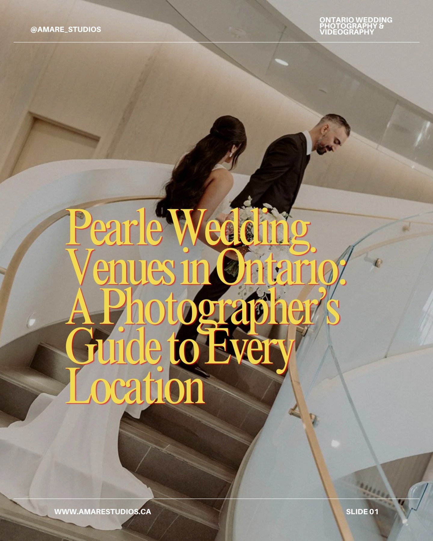 We've now shot a wedding at every single Pearle venue in Ontario, so we finally sat down and wrote out everything we've actually learned along the way.

Seven completely different properties under one collection, and somehow no two feel remotely alik