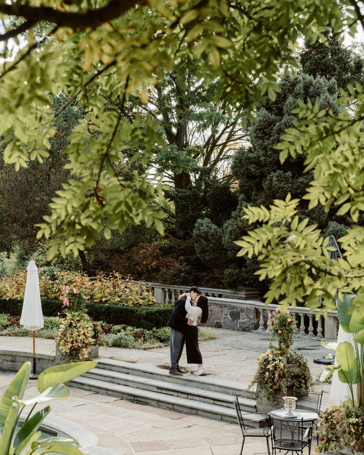 Grace wanted this proposal to feel like it belonged in a movie, and Graydon Hall Manor gave her exactly that backdrop.

She'd seen the photos from Millie Bobby Brown's wedding and wanted that same soft, romantic, editorial feeling for the moment Etha