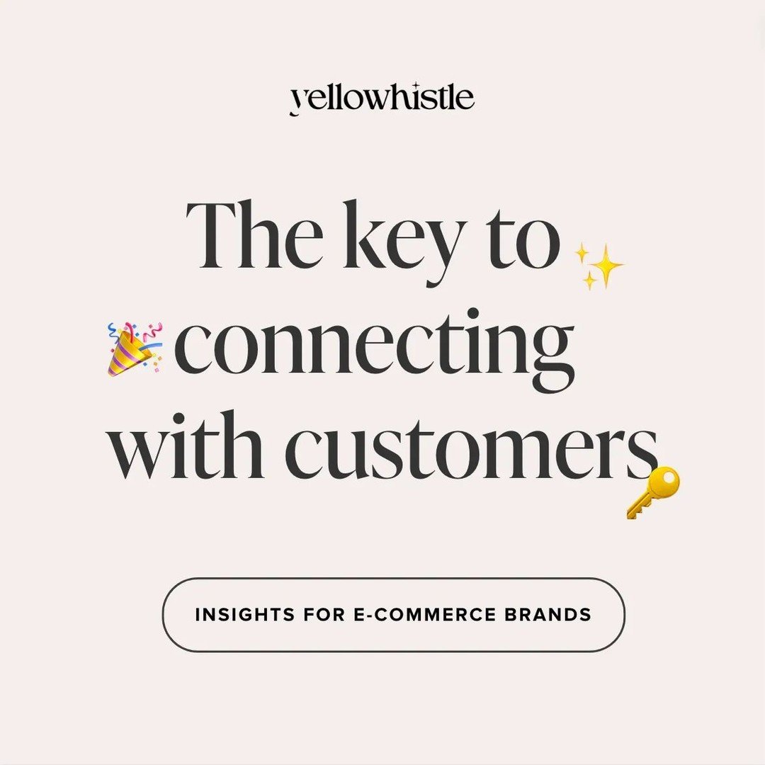 Do you want to discover the key to generating sales on your online store and connecting with customers!?👇🏼 
 
The key lies in understanding your audience deeply and crafting highly targeted and compelling messaging that resonates with their needs a