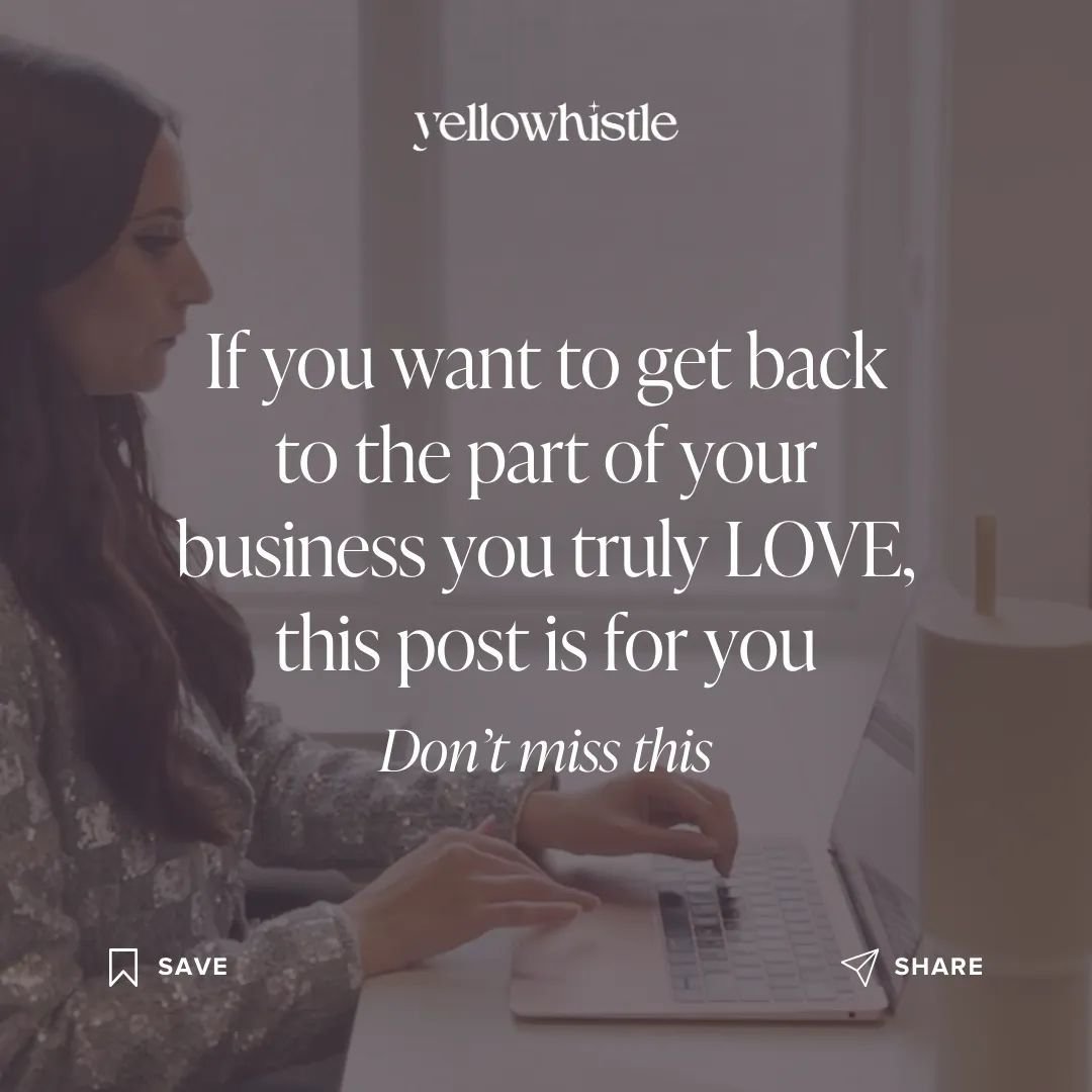 et back to doing what you love! ⬇️��We get it, being an entrepreneur often means that you wear all the hats in order to operate your business (especially in the beginning)🧢��But we also know that burn-out can destroy the growth of your business.🔥 
