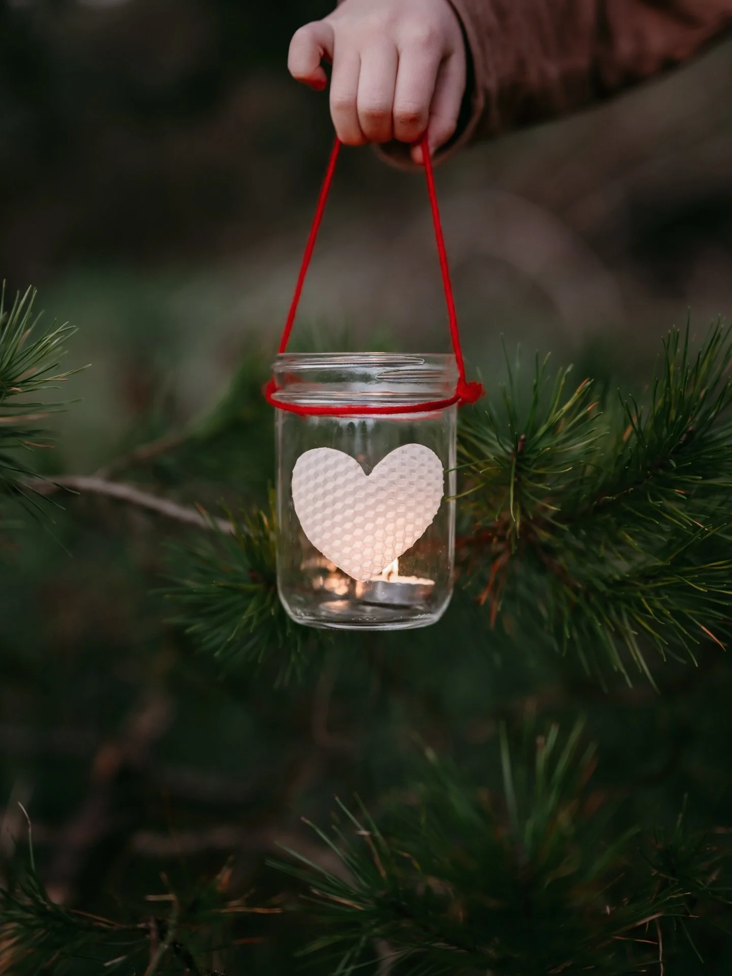 ✨❤️Simple beeswax heart lanterns for shining love in the darkness. These make the perfect cozy winter or Valentine&rsquo;s Day decoration. In this season of life, a craft has to be really simple or I&rsquo;m just not going to do it. Simple as in very