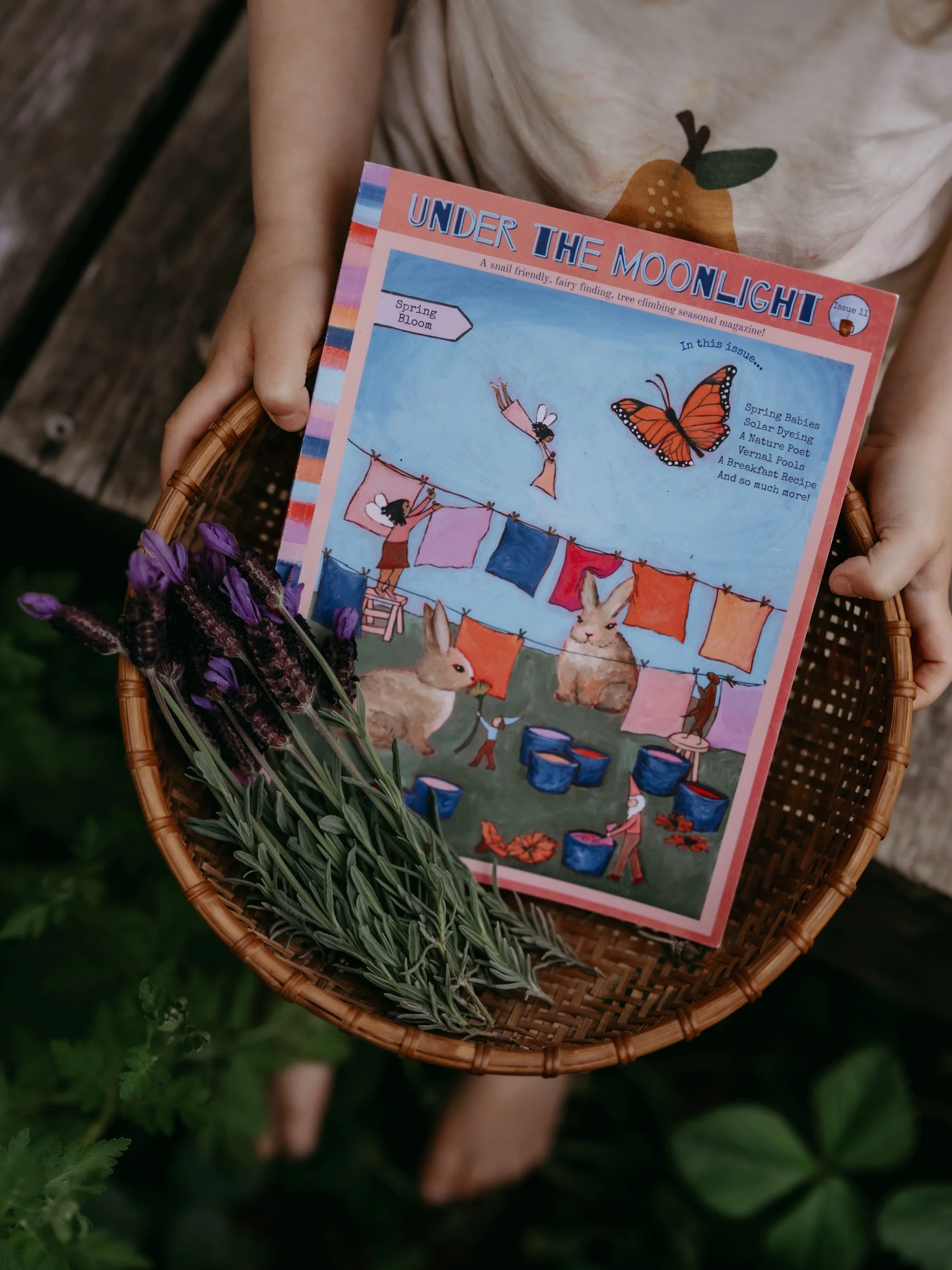 Every once in a while, something extra special comes along.✨

Under the Moonlight Magazine has really brightened our spring season - filled with beautiful illustrations, whimsical tales, nature study, poetry, seasonal recipes, and craft tutorials. Th