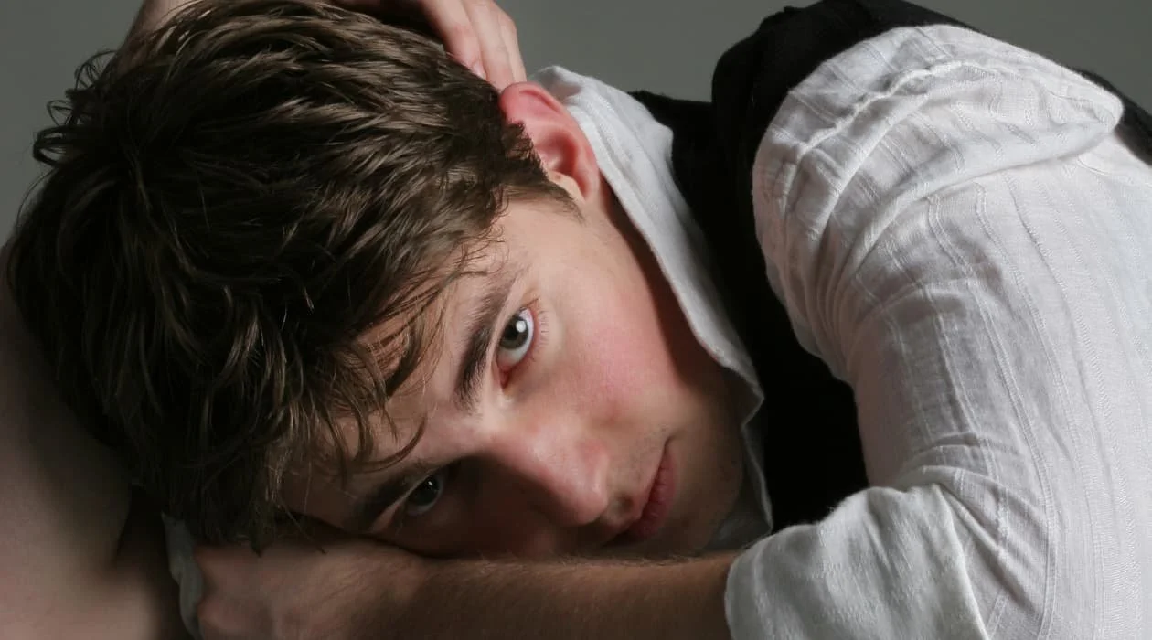 Insecure and confused man