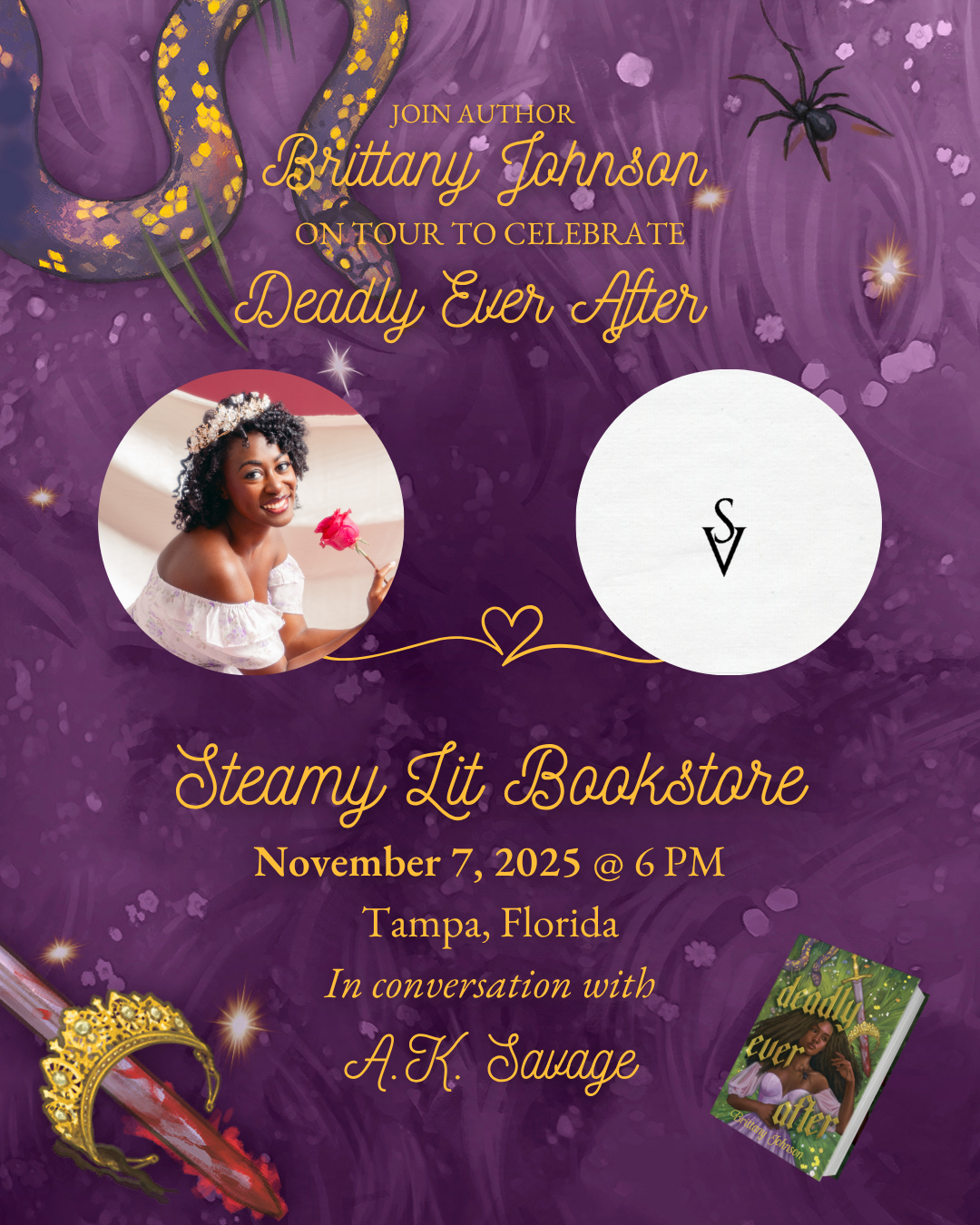 ‘Deadly Ever After’ Book Signing & Q&A - Tampa, FL