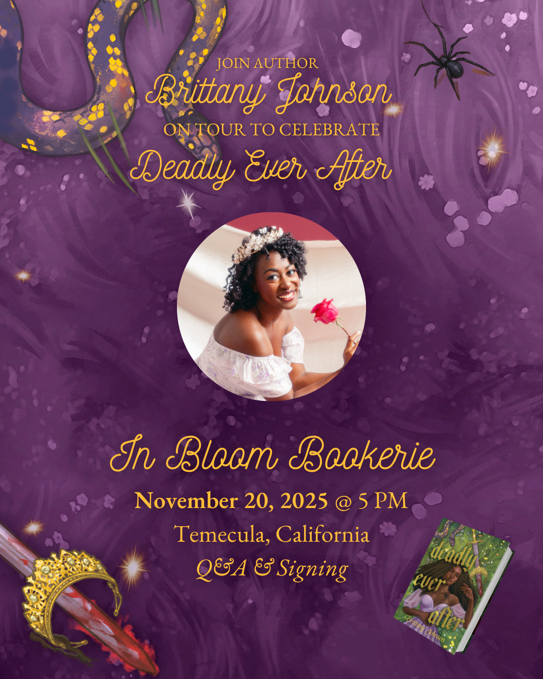 ‘Deadly Ever After’ Book Signing & Q&A - Temecula, CA
