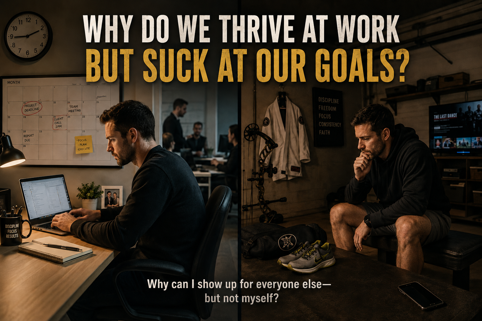 Why Most People Thrive At Work, but Suck at Life