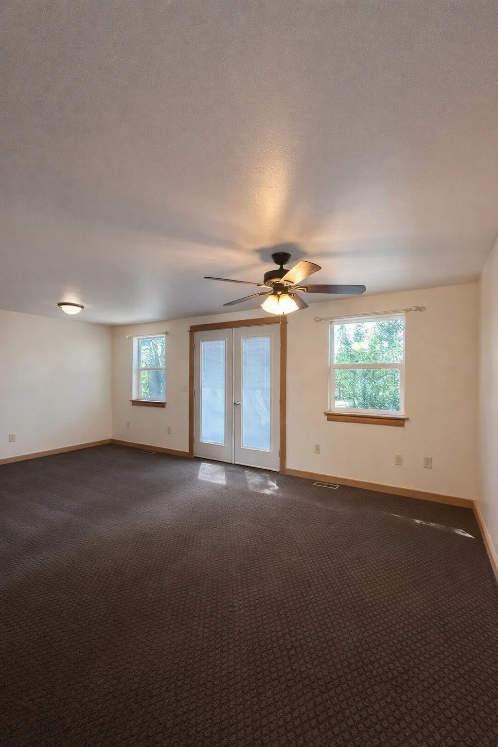 Primary bedroom leading to back deck
